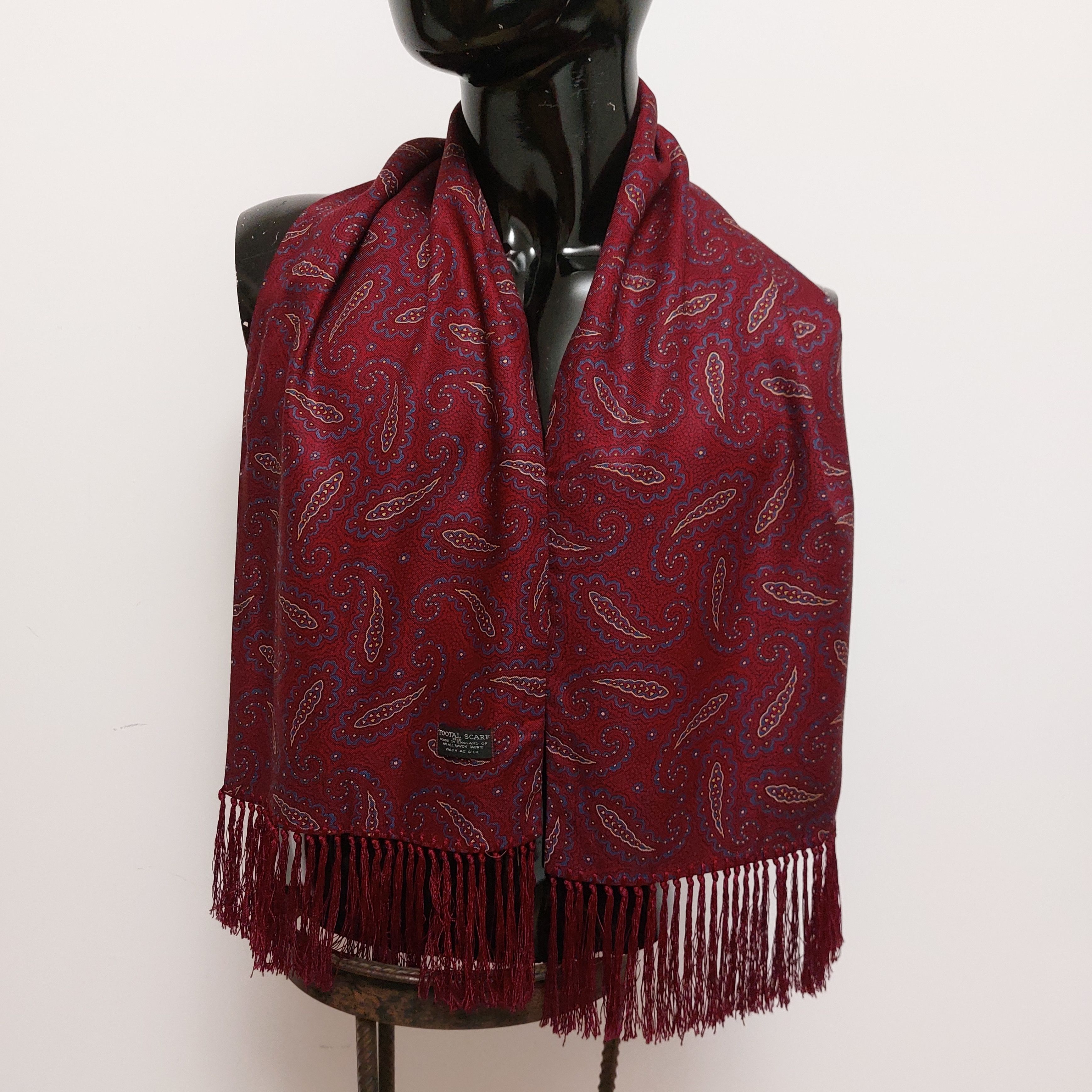 Vintage Tootal vintage paisley scarf Size ONE SIZE - 2 Thumbnail