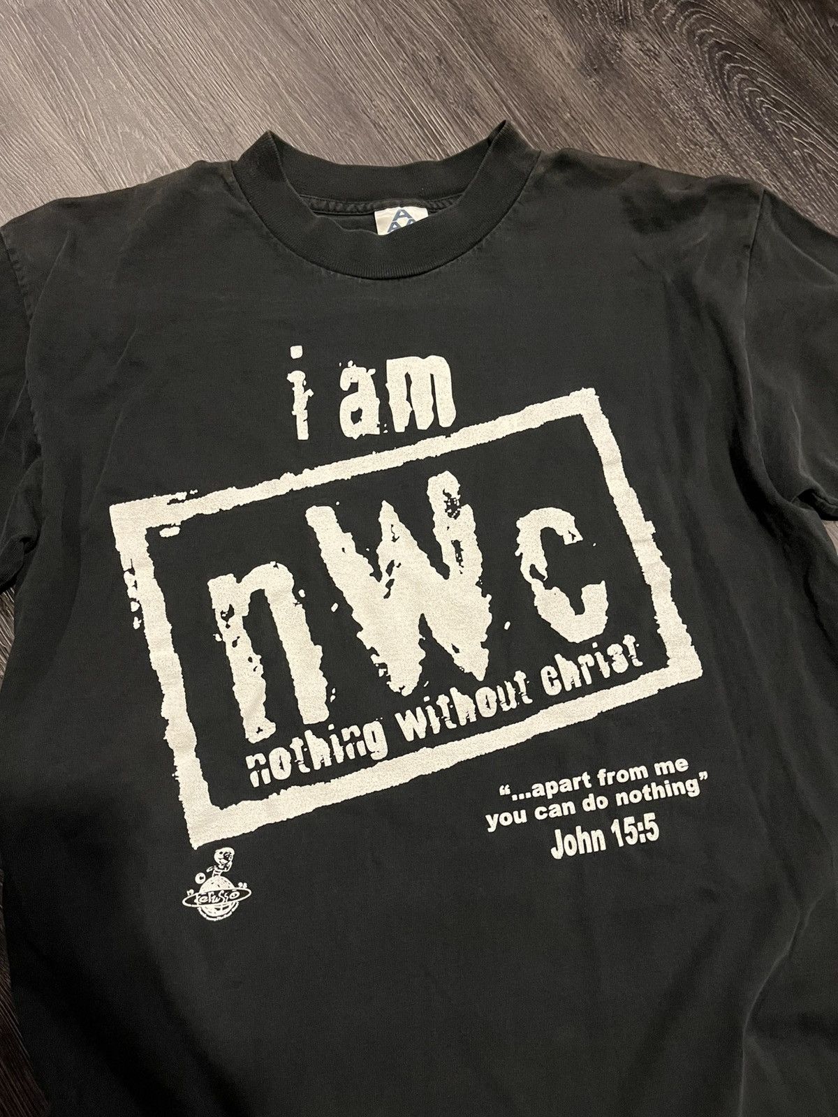 Vintage Vintage Nothing without Christ Tee Size US M / EU 48-50 / 2 - 2 Thumbnail