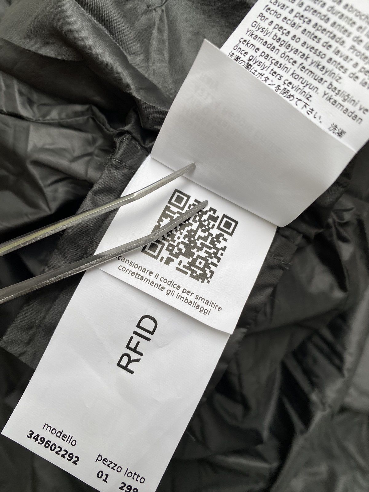 Marella × Max Mara Marella Monochrome Hooded Coat Size XS / US 0-2 / IT 36-38 - 12 Thumbnail