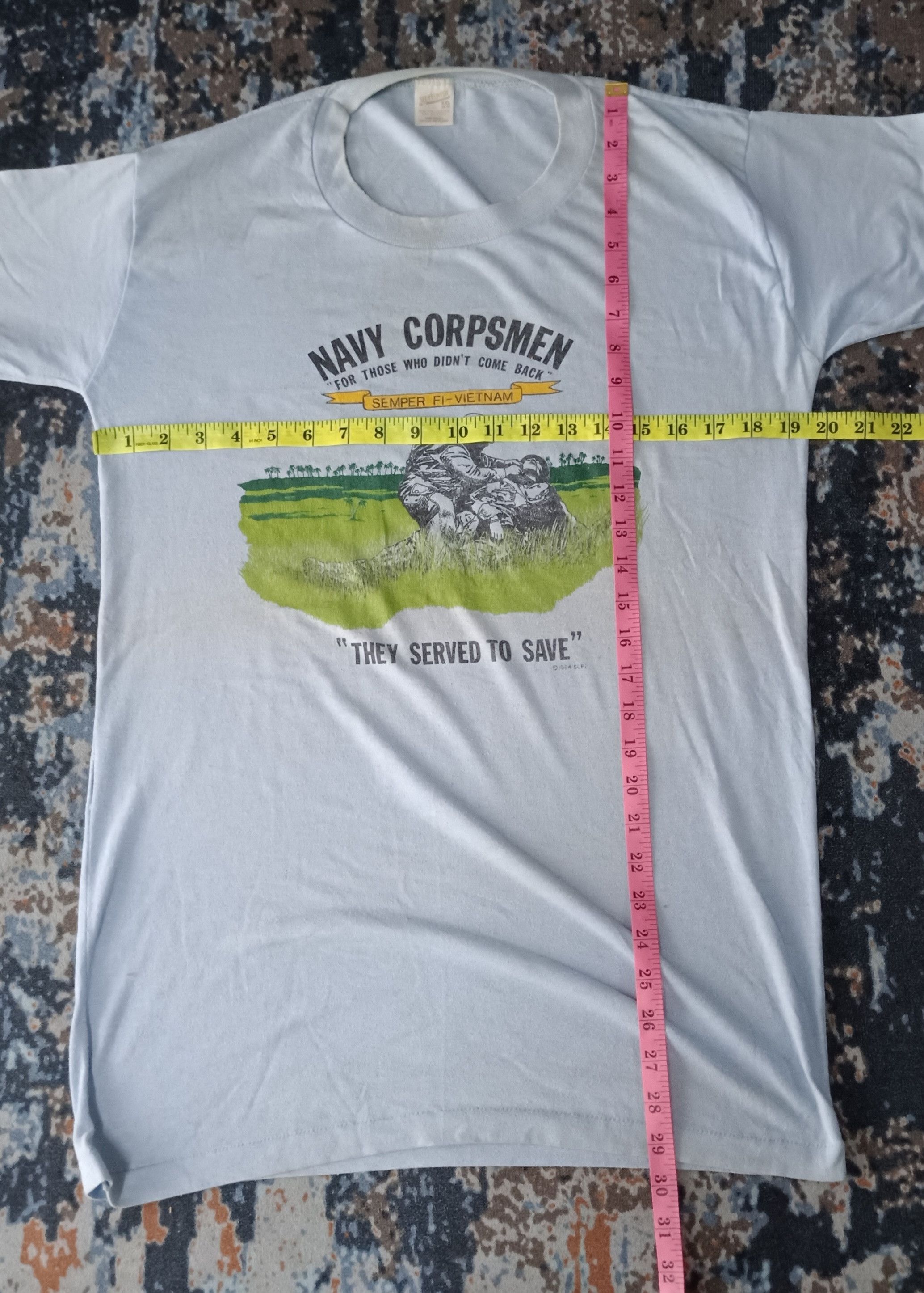 Vintage Vintage 80s🔥 Navy Corpsmen Military Sportswear Size US M / EU 48-50 / 2 - 11 Thumbnail