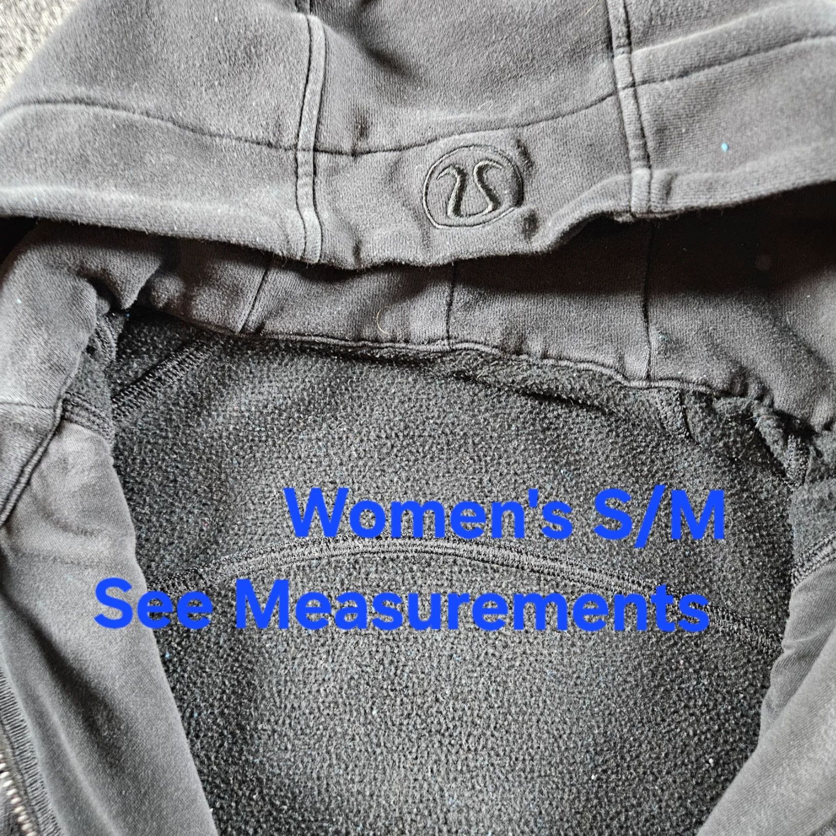 Lululemon Lululemon Scuba Hoodie Womens S/M Gray Full Zip Fleece Logo Thumbholes Size S / US 4 / IT 40 - 6 Thumbnail