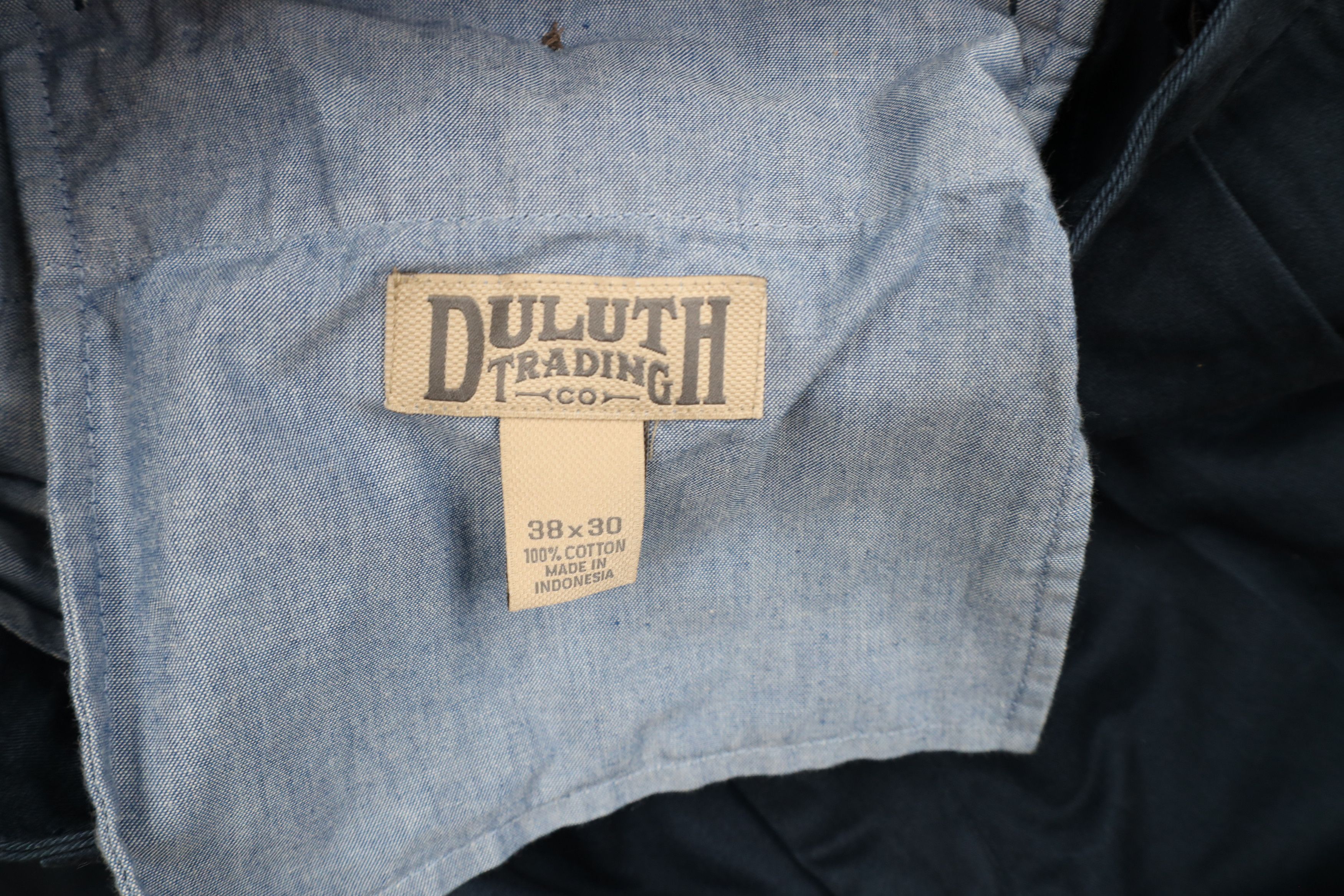 Duluth Trading Company × Valentino Duluth Trading Co Middle Management Chino Pants Navy Blue Size US 38 / EU 54 - 8 Thumbnail