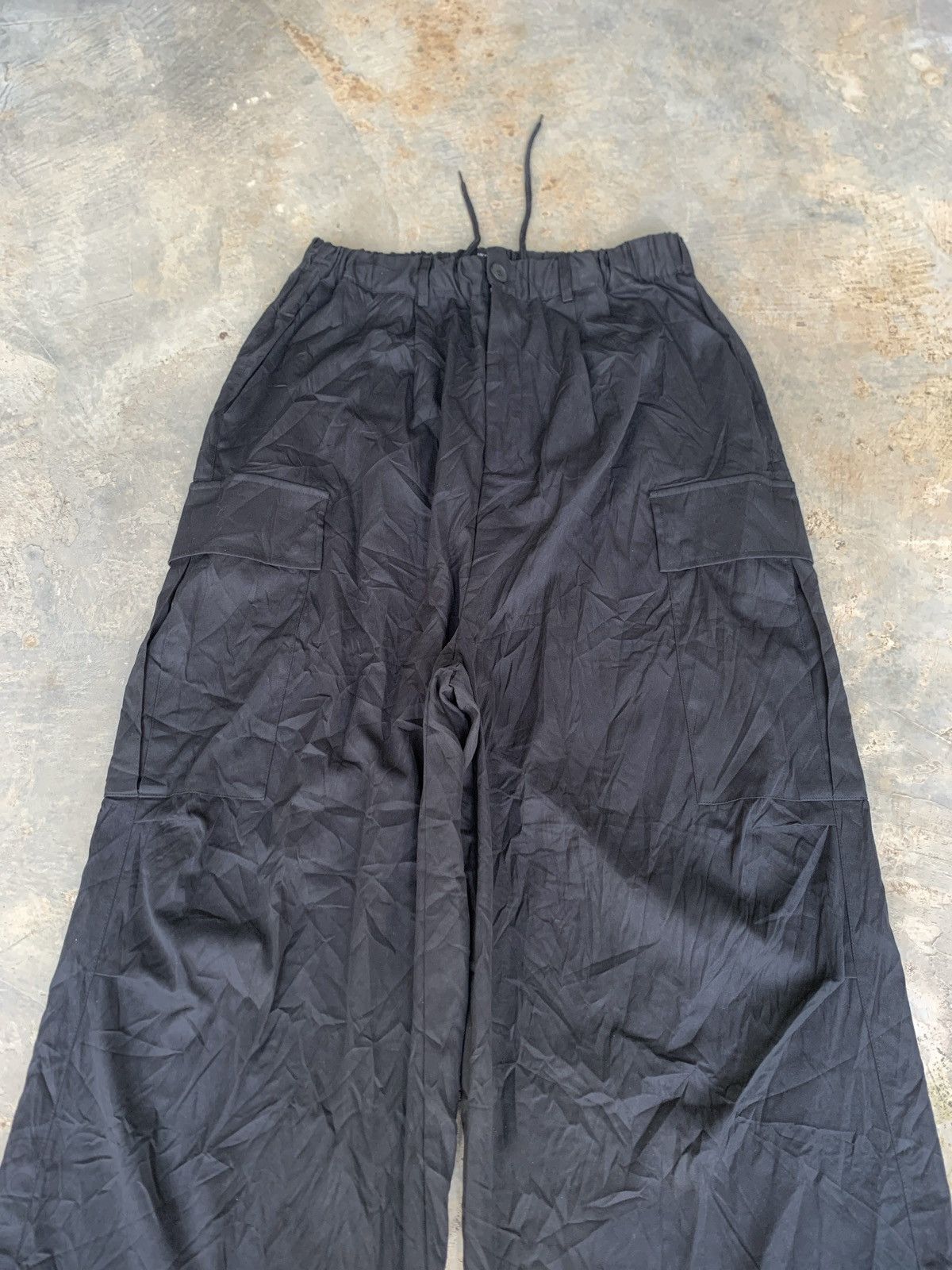 Other Yohji Yamamoto Style Cargo Confirm Black Pants Size US 28 / EU 44 - 2 Thumbnail
