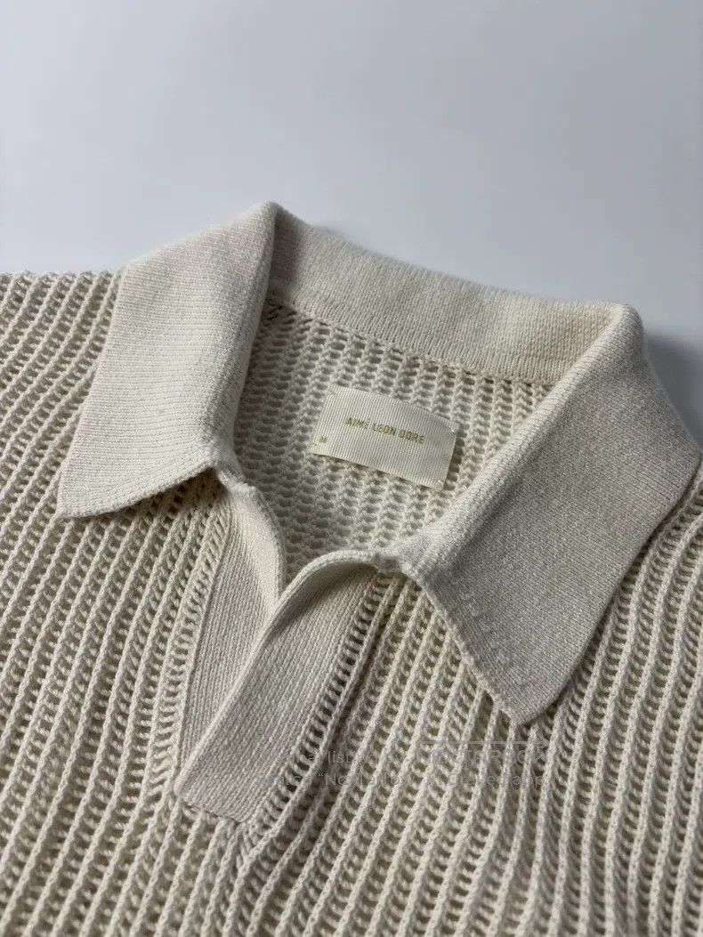 Aime Leon Dore Aime Leon Dore Polo Knit Open Collar Long Sleeve Size US M / EU 48-50 / 2 - 5 Thumbnail
