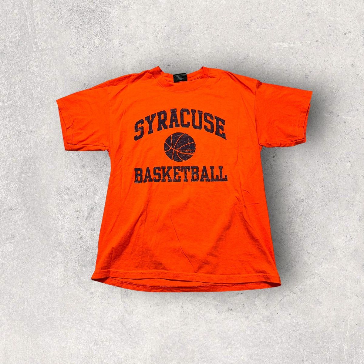 NCAA × Steve And Barrys × Vintage Vintage Syracuse Orange Basketball tee Size US L / EU 52-54 / 3 - 1 Thumbnail