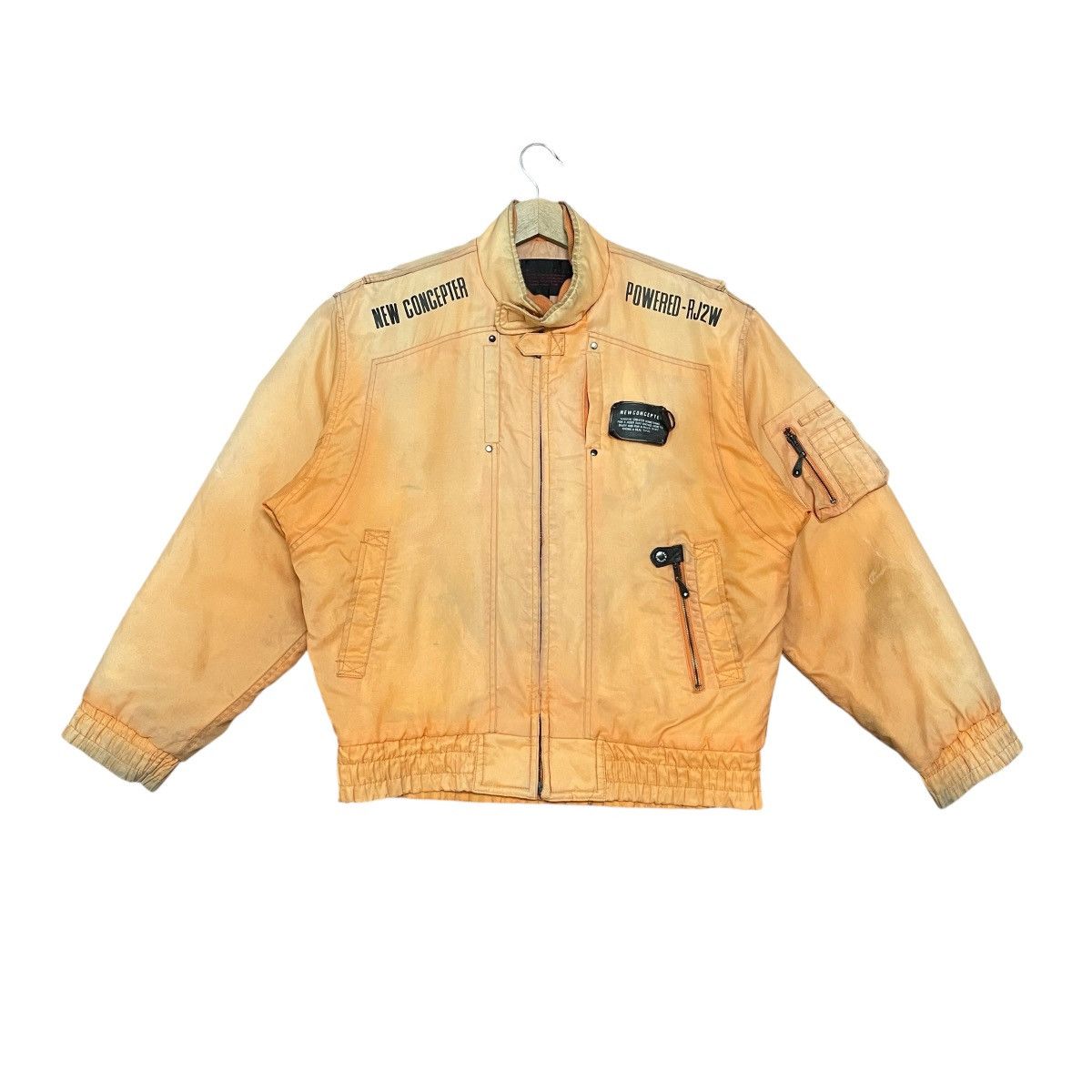 Kadoya Vtg Kadoya New Conceptor Powered-RJ 2W Biker Bomber Jacket Size US M / EU 48-50 / 2 - 1 Thumbnail