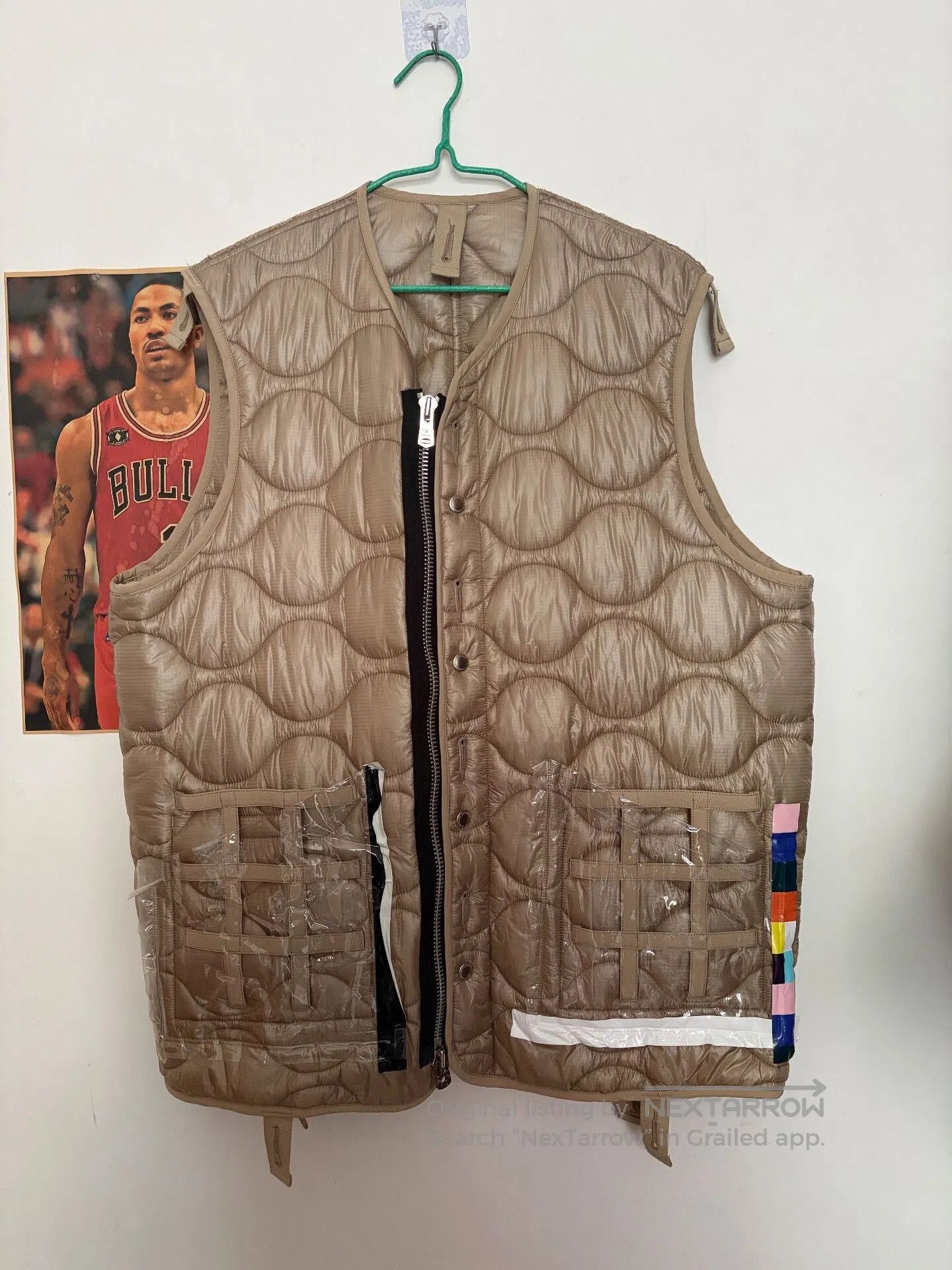 Takahiromiyashita The Soloist. Soloist Padded Vest with Double Zip Closure. Size US S / EU 44-46 / 1 - 1 Thumbnail