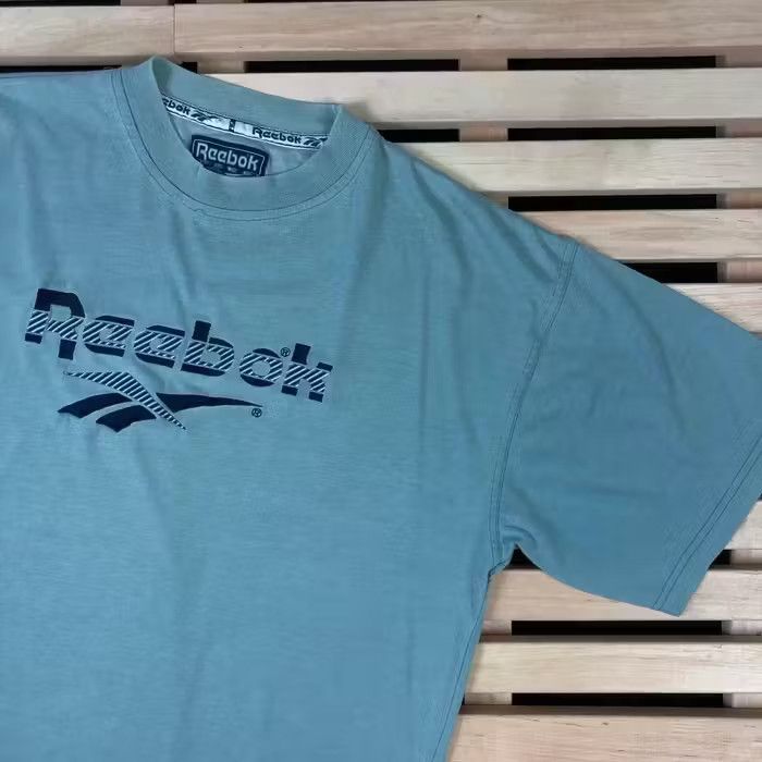 Reebok × Vintage Mens Vintage 90s Reebok Big Logo Size L Size US L / EU 52-54 / 3 - 2 Thumbnail
