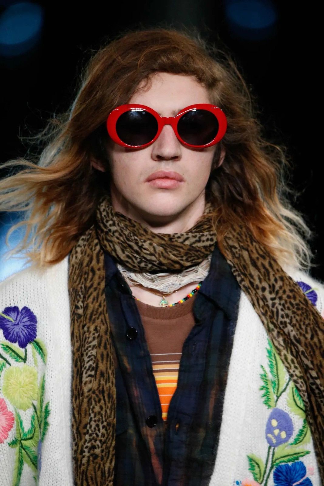 Saint Laurent Paris SAINT LAURENT PARIS BY HEDI SLIMANE 16SS Floral Cardigan Size US XS / EU 42 / 0 - 3 Thumbnail