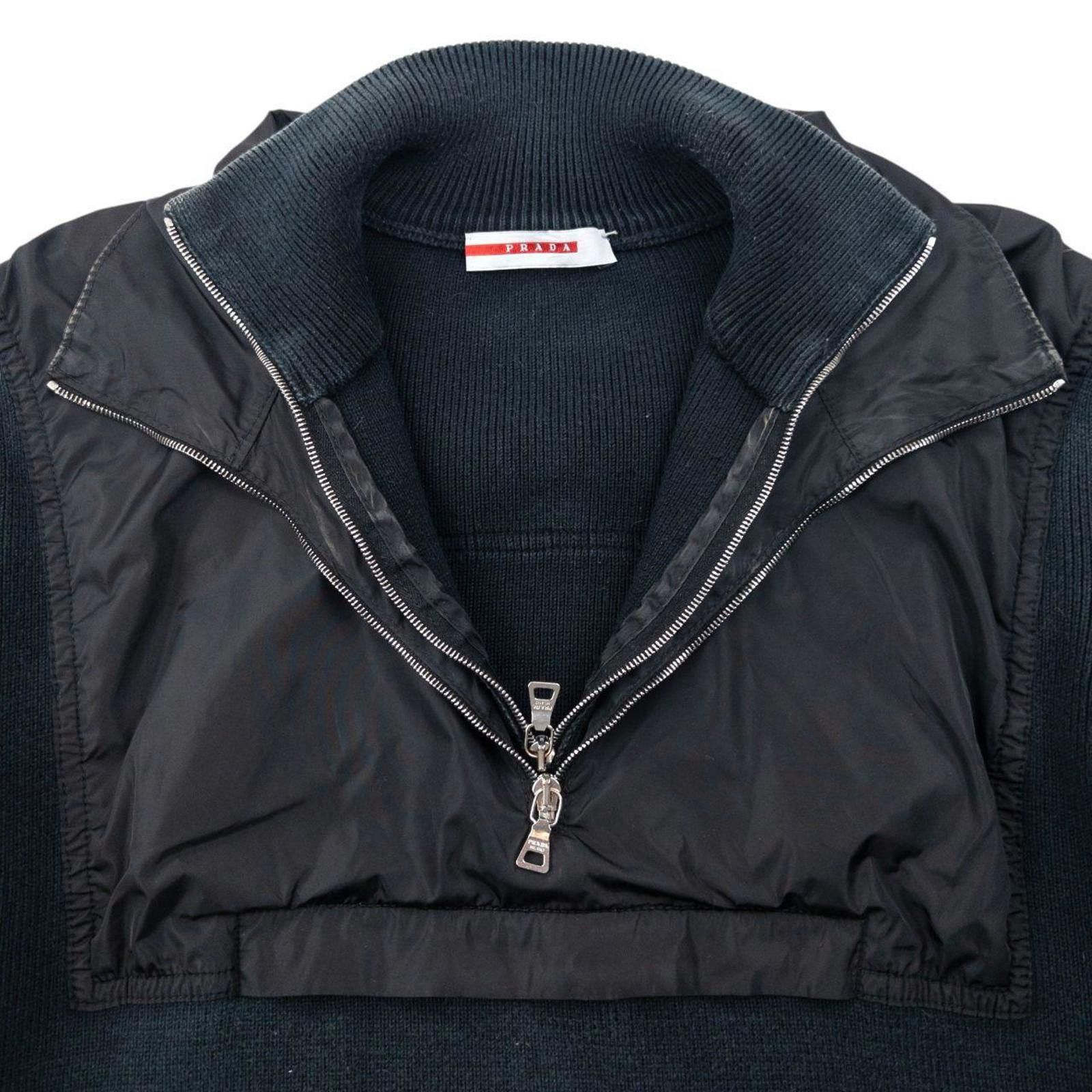 Prada Vintage 2000s Prada Sport Layered Q Zip Jumper Womens S Size US S / EU 44-46 / 1 - 4 Thumbnail