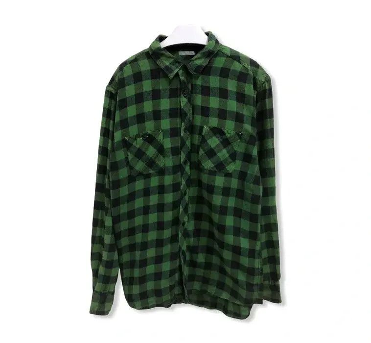 Vintage Vintage Plaid Tartan Flannel Shirt 👕 Size US M / EU 48-50 / 2 - 1 Thumbnail