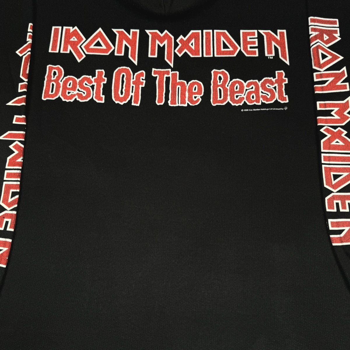 Band Tees Vintage 1996 Iron Maiden ‘The Best of the Beast’ Euro Hoodie Size US XL / EU 56 / 4 - 7 Thumbnail