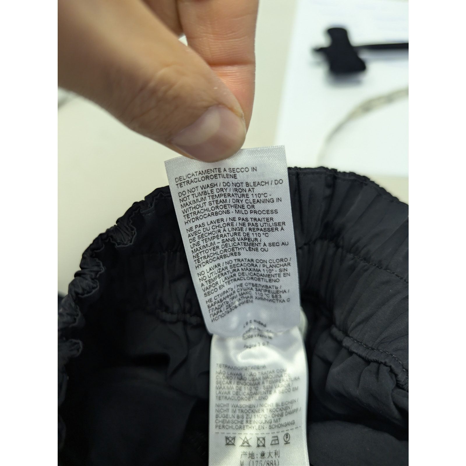 Bottega Veneta o1rshd1 SF Tech Nylon Trousers / Sweatpants in Black Size US 32 / EU 48 - 18 Thumbnail