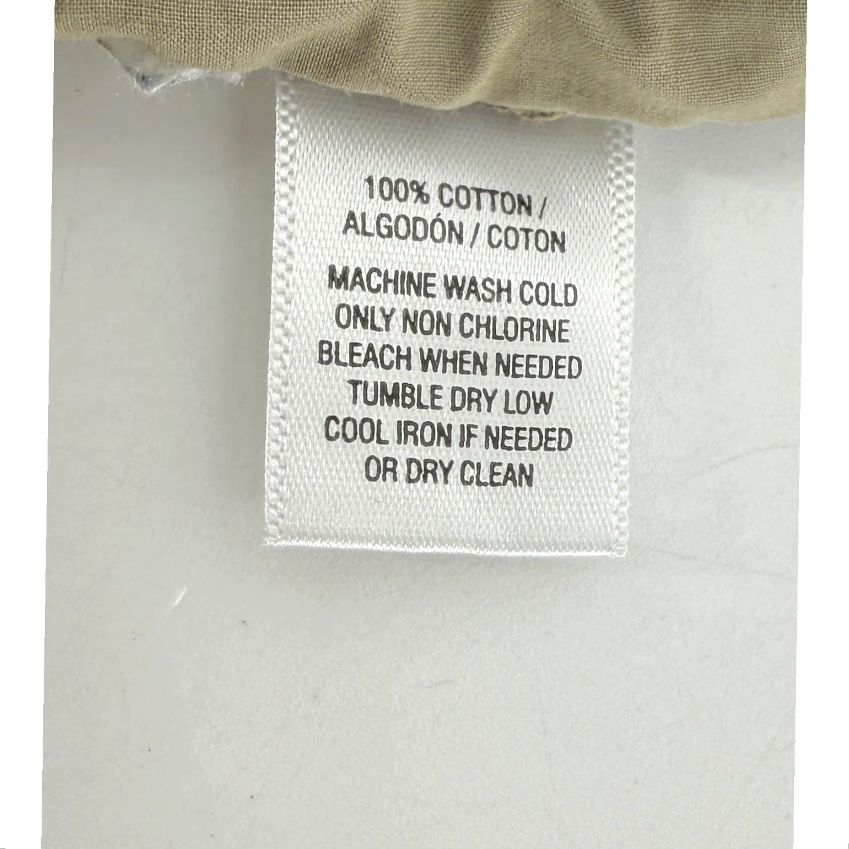 Lou & Grey Lou & Grey Womens Lightweight 100% Cotton Khaki Drawstring Elastic Waist Sz M Shorts Size ONE SIZE - 5 Thumbnail