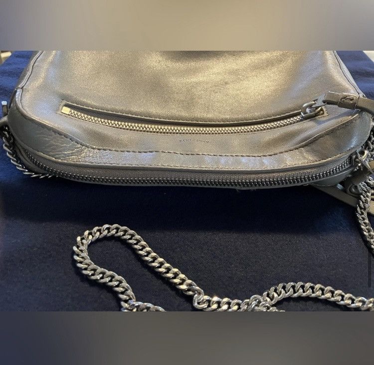 Allsaints AllSaints Leather Chain Square Crossbody Size ONE SIZE - 9 Thumbnail