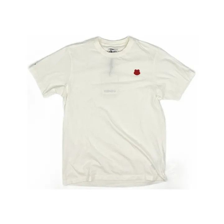 Kenzo KENZO Casual Minimalist Round Neck T-Shirt 0079 Size US M / EU 48-50 / 2 - 1 Thumbnail