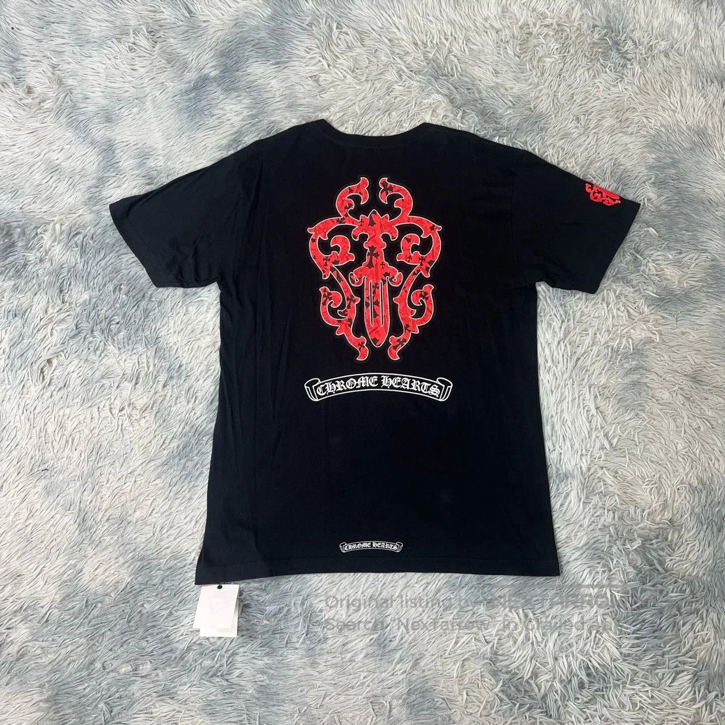 Chrome Hearts Chrome Hearts Back Sword Short-Sleeve T-Shirt. Size US L / EU 52-54 / 3 - 1 Thumbnail