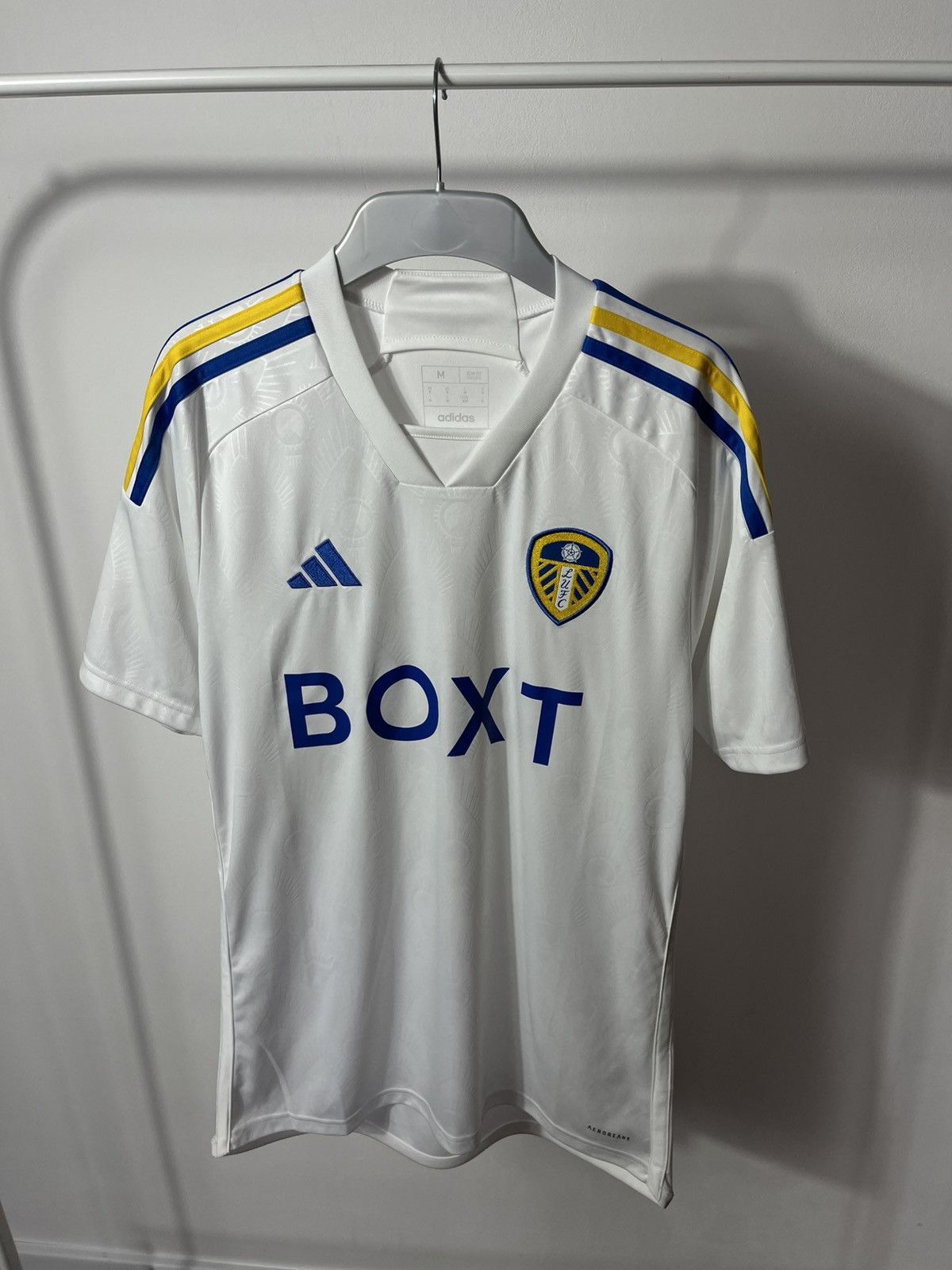 Adidas Leeds United Adidas BOXT Football Jersey Medium Size US M / EU 48-50 / 2 - 4 Thumbnail