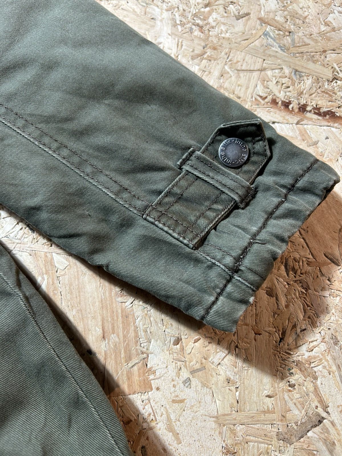 In The Attic In The Attic Olive Green Military Style Jacket Size US M / EU 48-50 / 2 - 6 Thumbnail