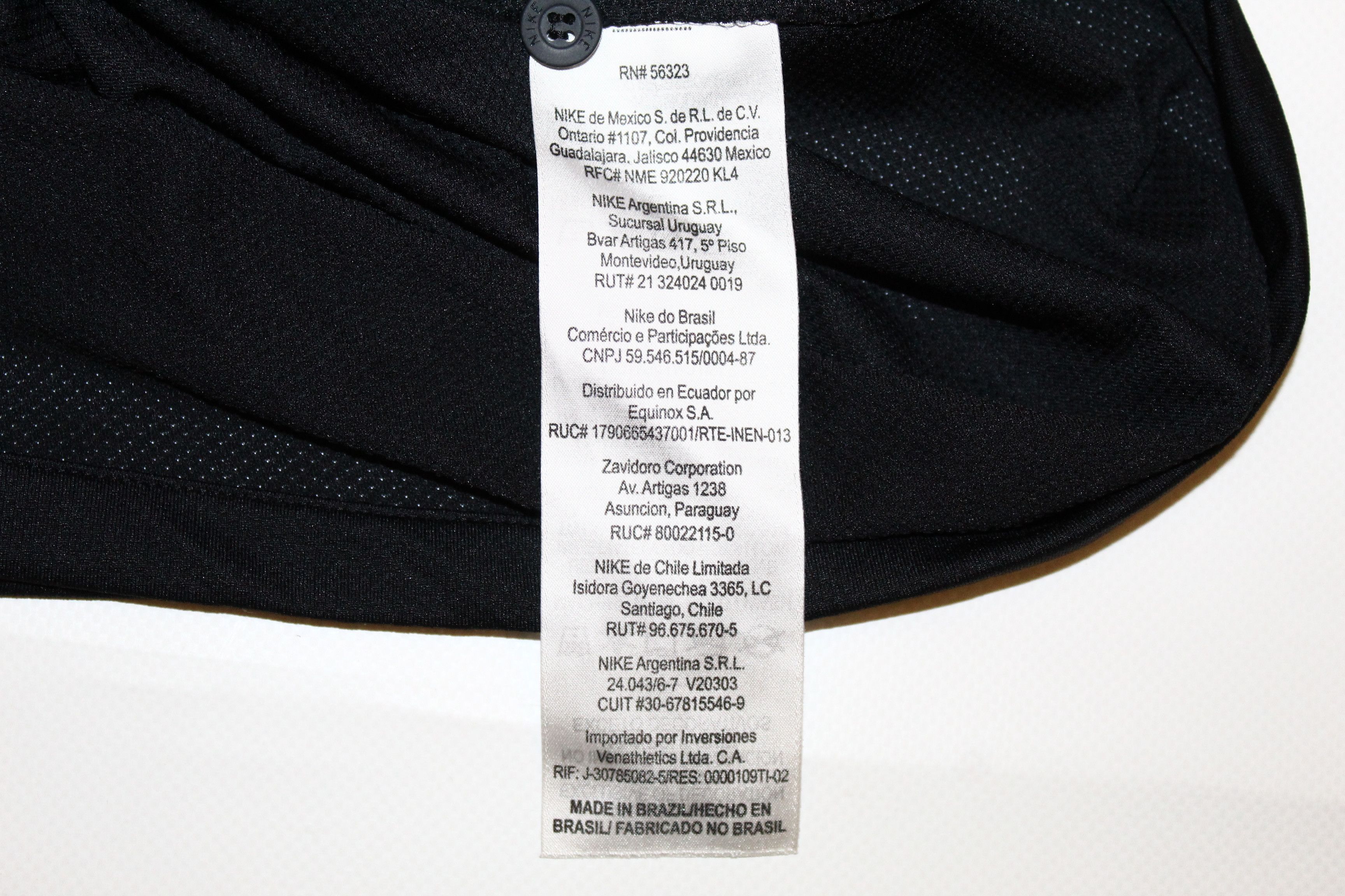Nike 2010-11 Nike Authentic Coritiba Foot Ball Club Brazil Jersey Size US M / EU 48-50 / 2 - 8 Thumbnail