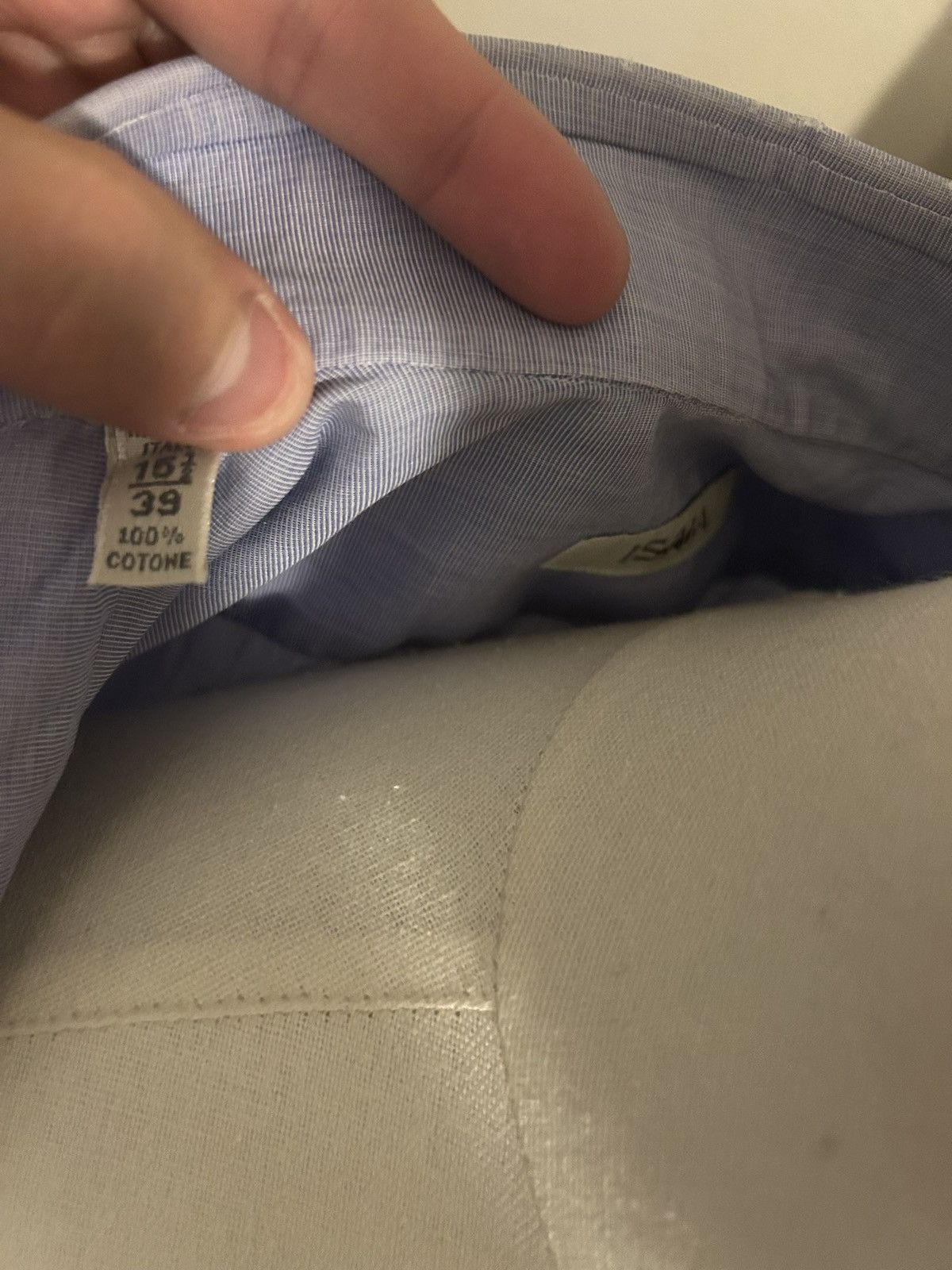 Isaia Isaia Shirt Size US M / EU 48-50 / 2 - 3 Thumbnail