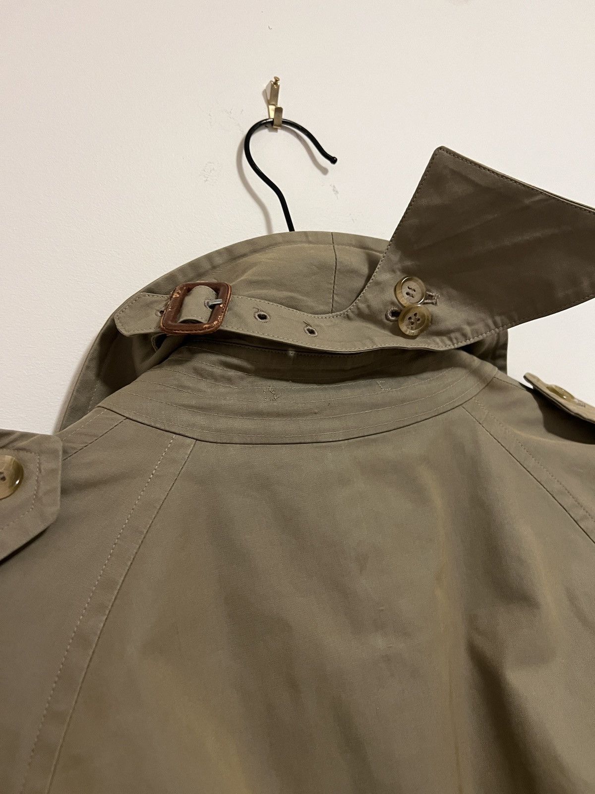 Burberry Vintage Burberry Trench Coat 48R Made In England Wool Liner Size US M / EU 48-50 / 2 - 7 Thumbnail