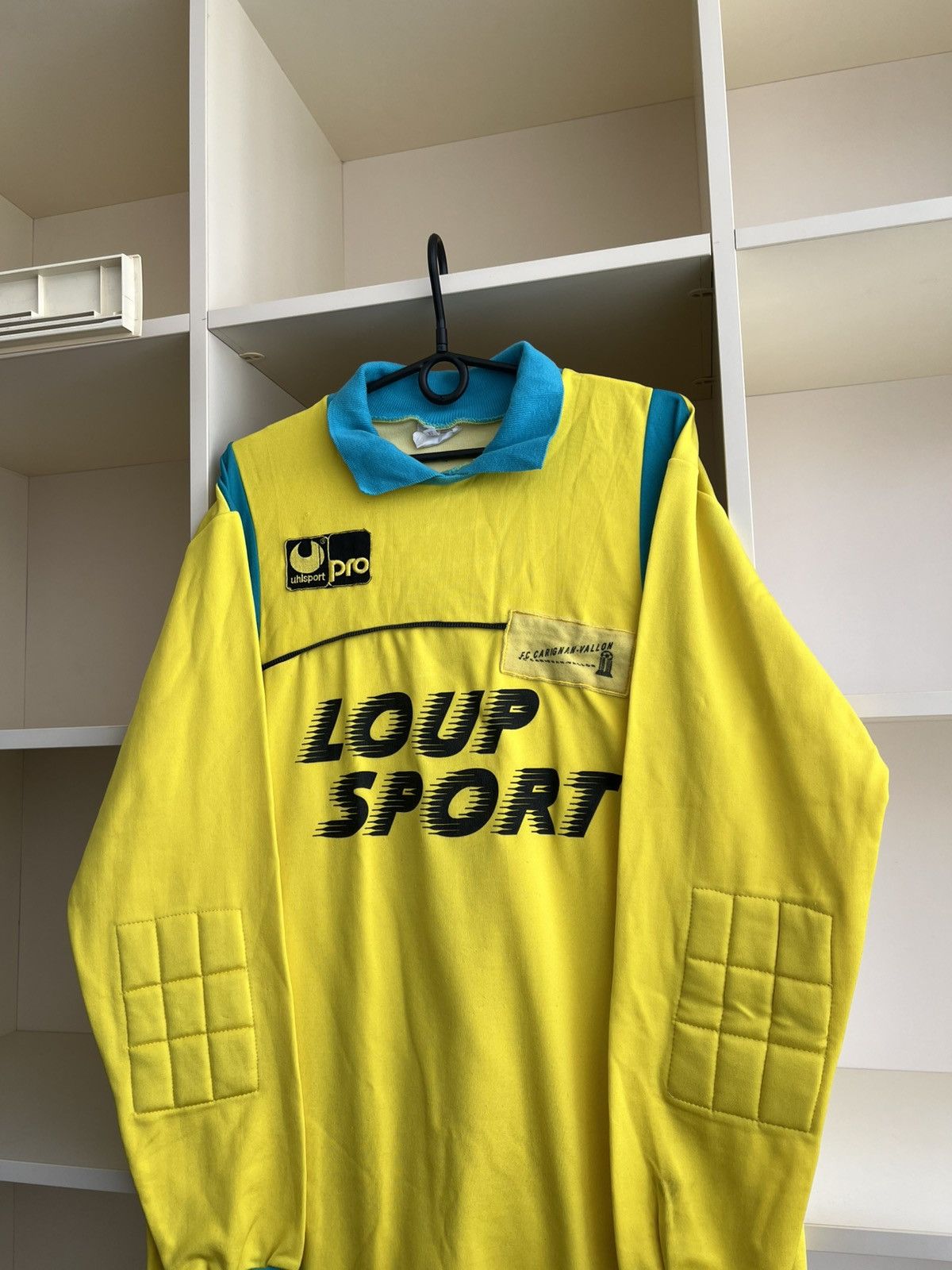 Vintage Vintage Uhlsport Goalkeeper Jersey 80s Made in West Germany Size US XL / EU 56 / 4 - 3 Thumbnail