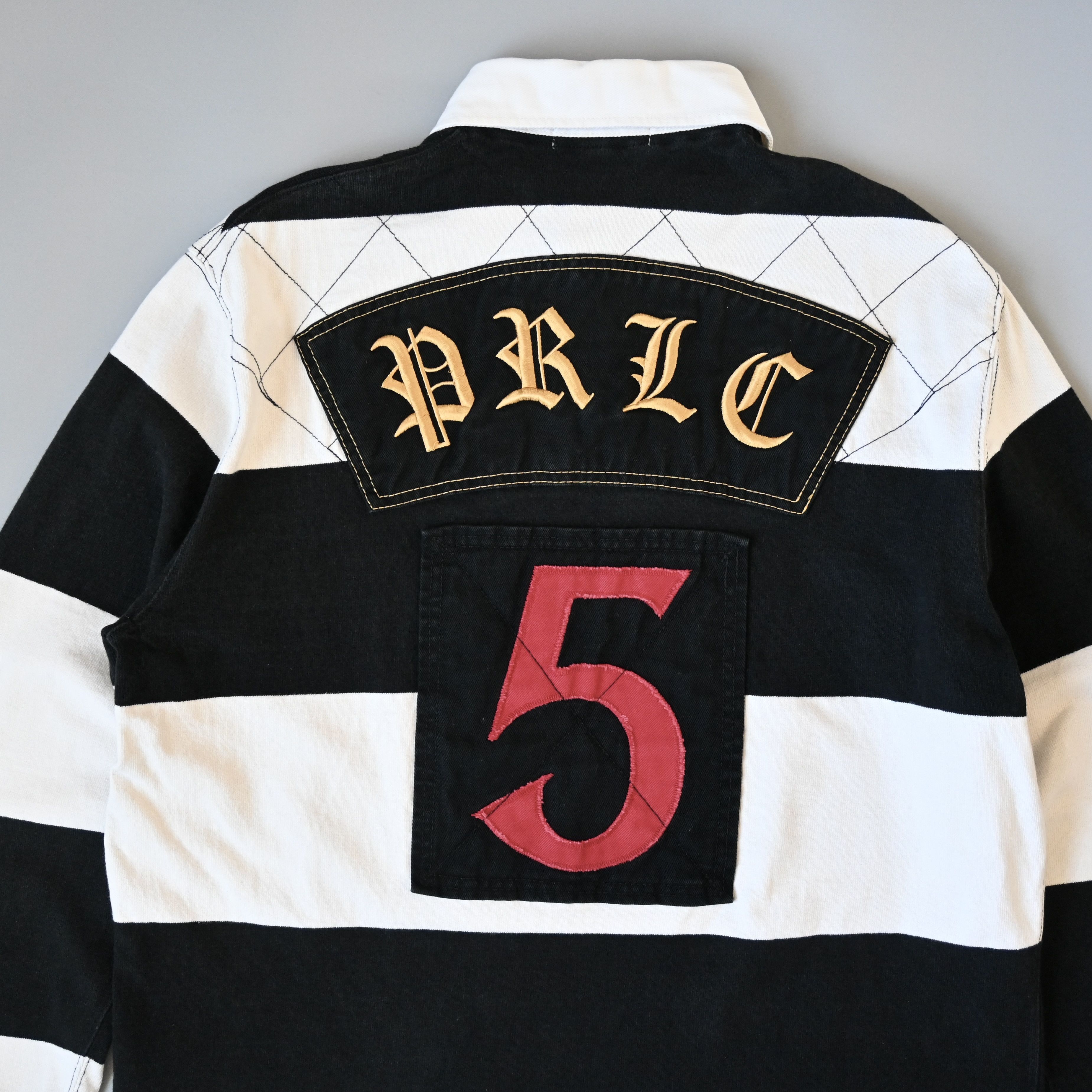 Polo Ralph Lauren 2010s Ralph Lauren PRLC #5 quilted rugby shirt, M Size US M / EU 48-50 / 2 - 4 Thumbnail
