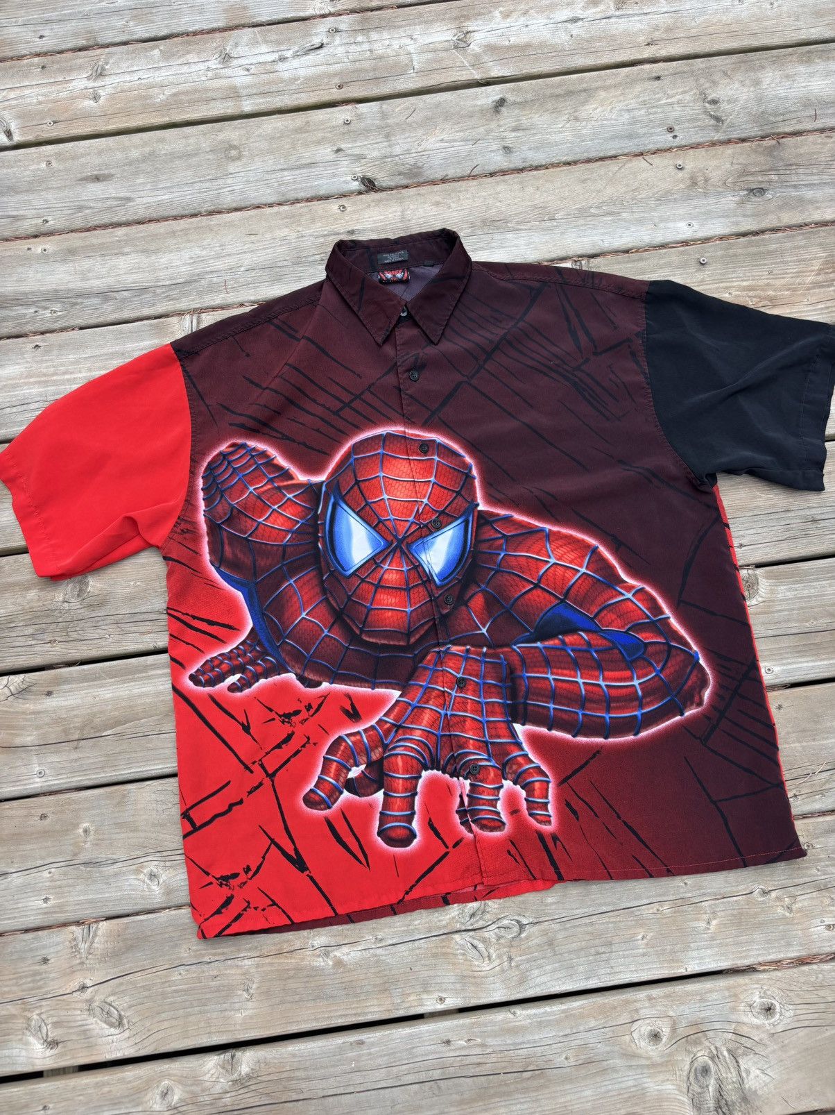 00s スパイダーマンtシャツ 2002年製　公式 00s スパイダーマンtシャツ 2002年製 公式 - メルカリ