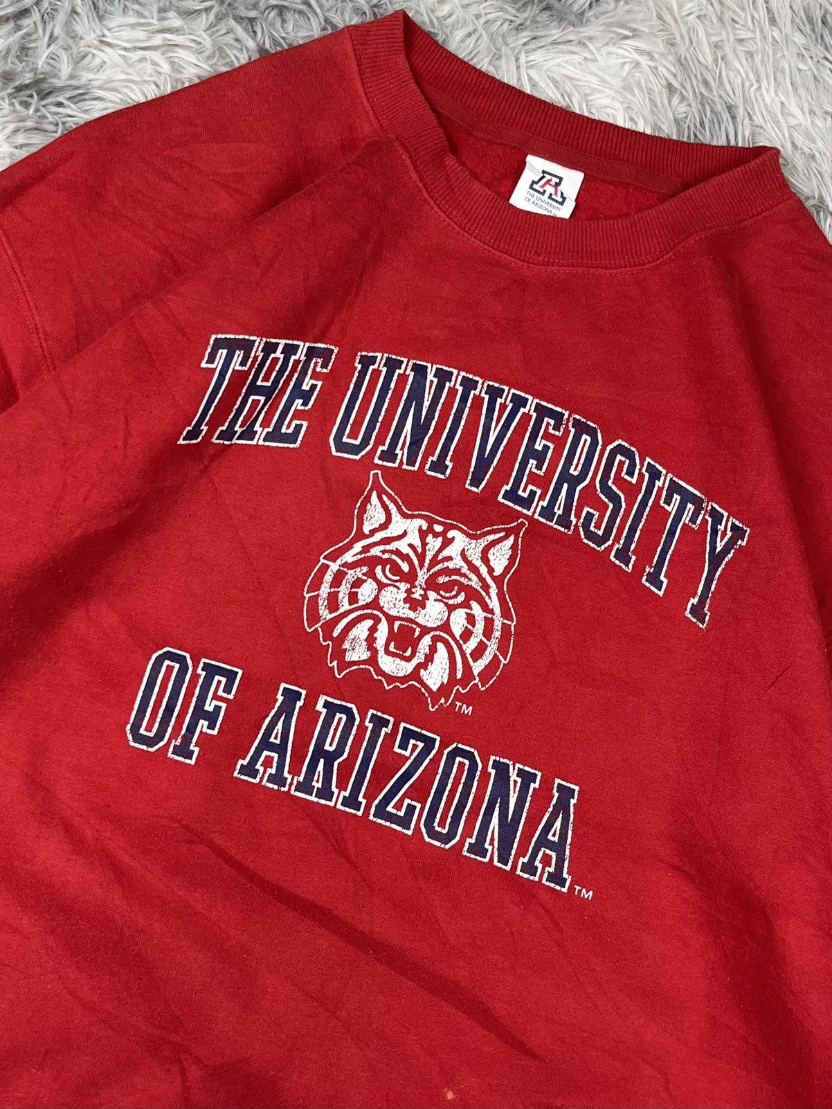 Arizona Jean Co. Vintage University of Arizona Sweatshirt Size US XL / EU 56 / 4 - 4 Thumbnail