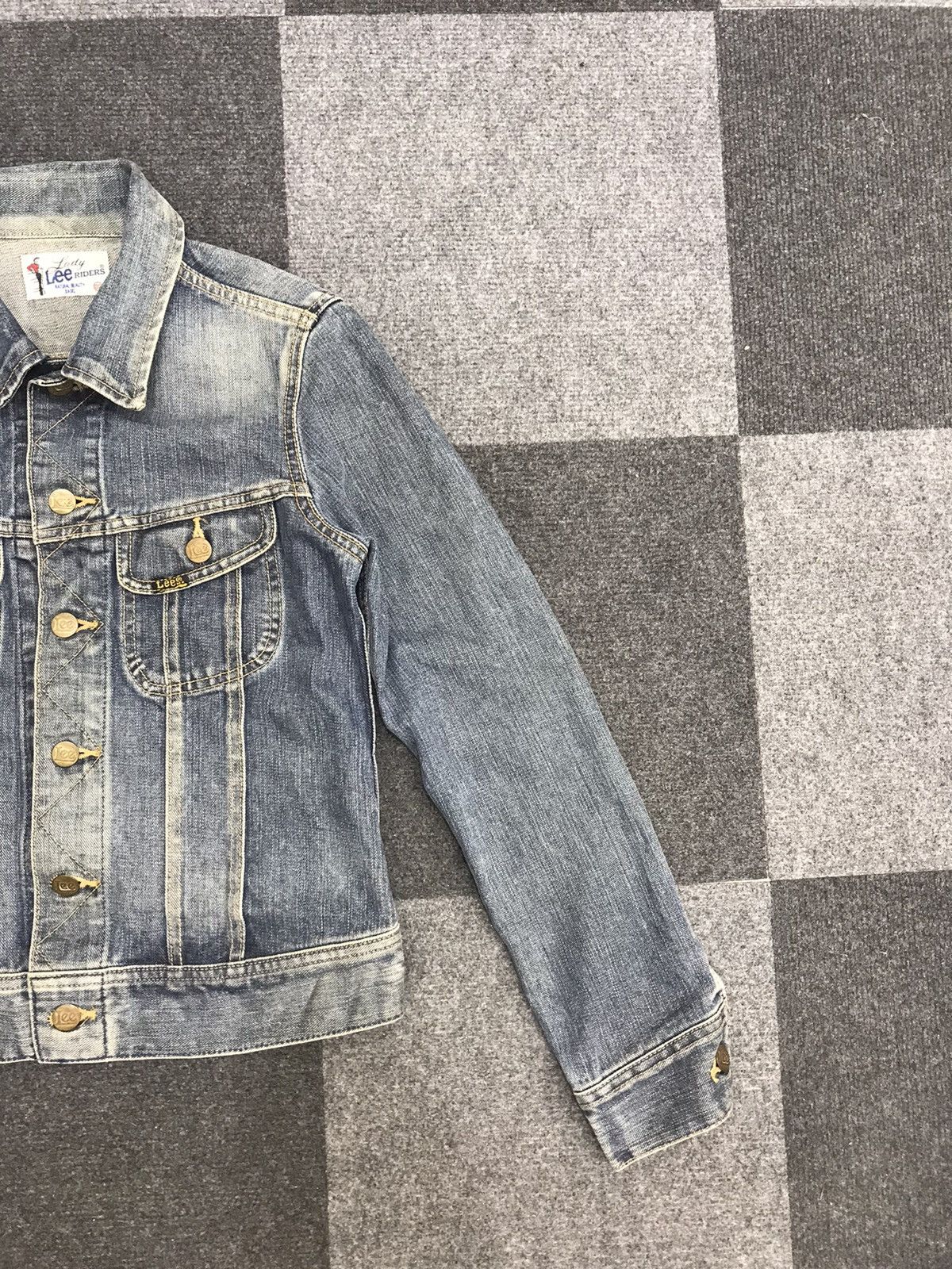 Japanese Brand × Lee NATURAL BASIC X Lee Trucker Jacket Size S / US 4 / IT 40 - 2 Thumbnail