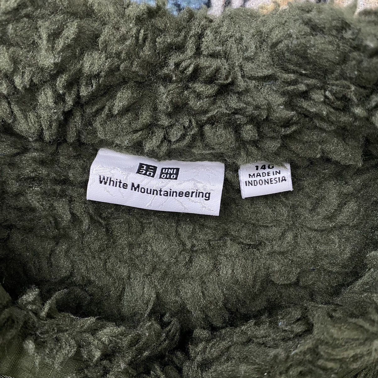 Uniqlo × White Mountaineering WHITE MOUNTAINEERING x UNIQLO Sherpa Fleece Green Sweatshirt Size US M / EU 48-50 / 2 - 3 Thumbnail