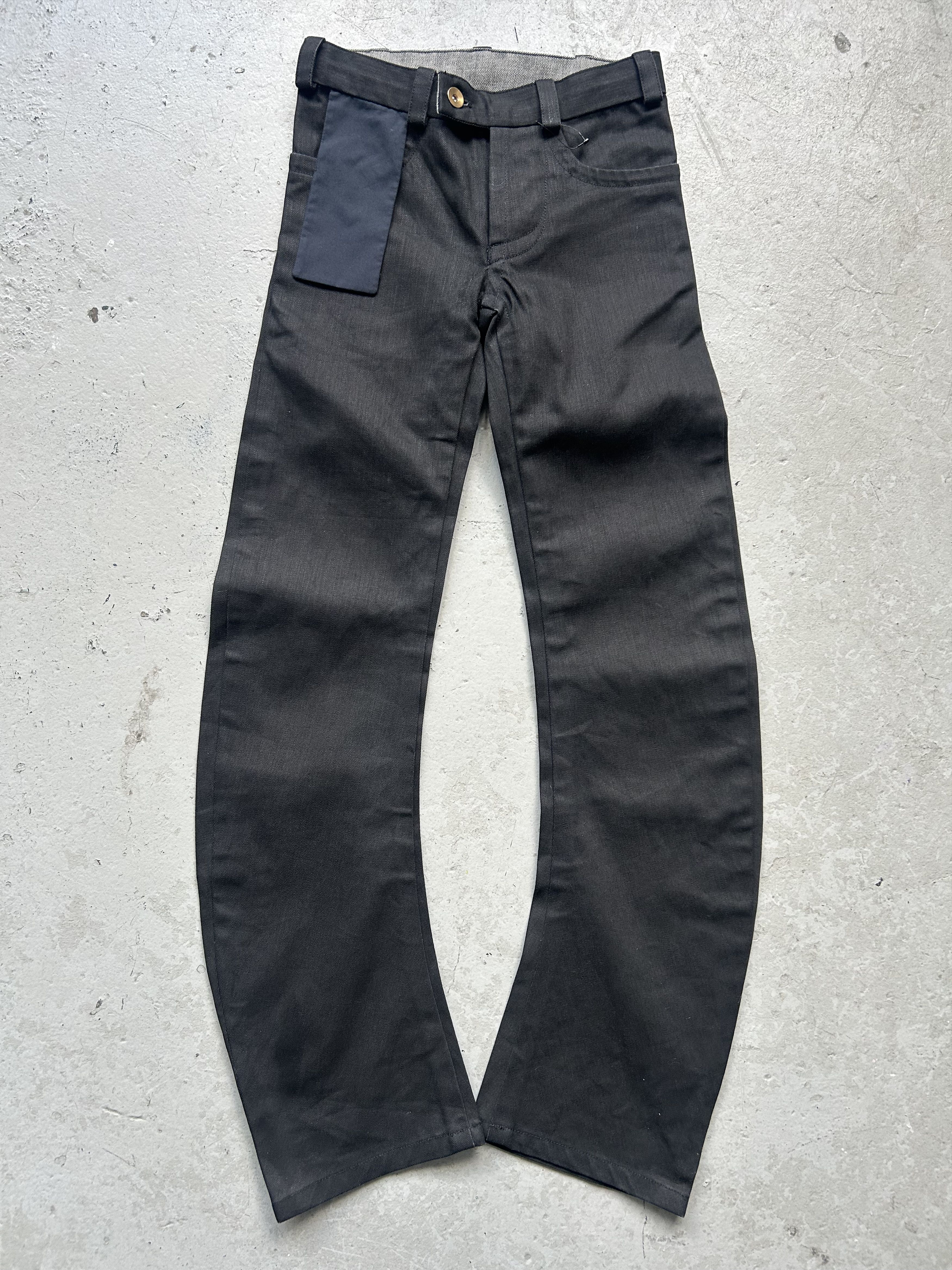 Denis Simachev Denis Simachev Black J Cut Denim Size US 28 / EU 44 - 1 Thumbnail