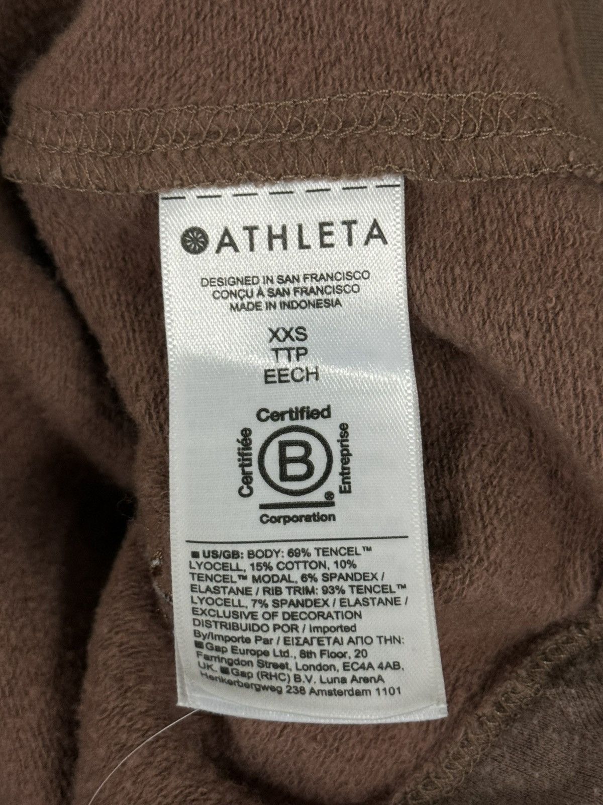 Athleta Athleta Pull Over Brown / Mocha Coffee Sweater XXS Size XXS / US 00 / IT 34 - 5 Thumbnail