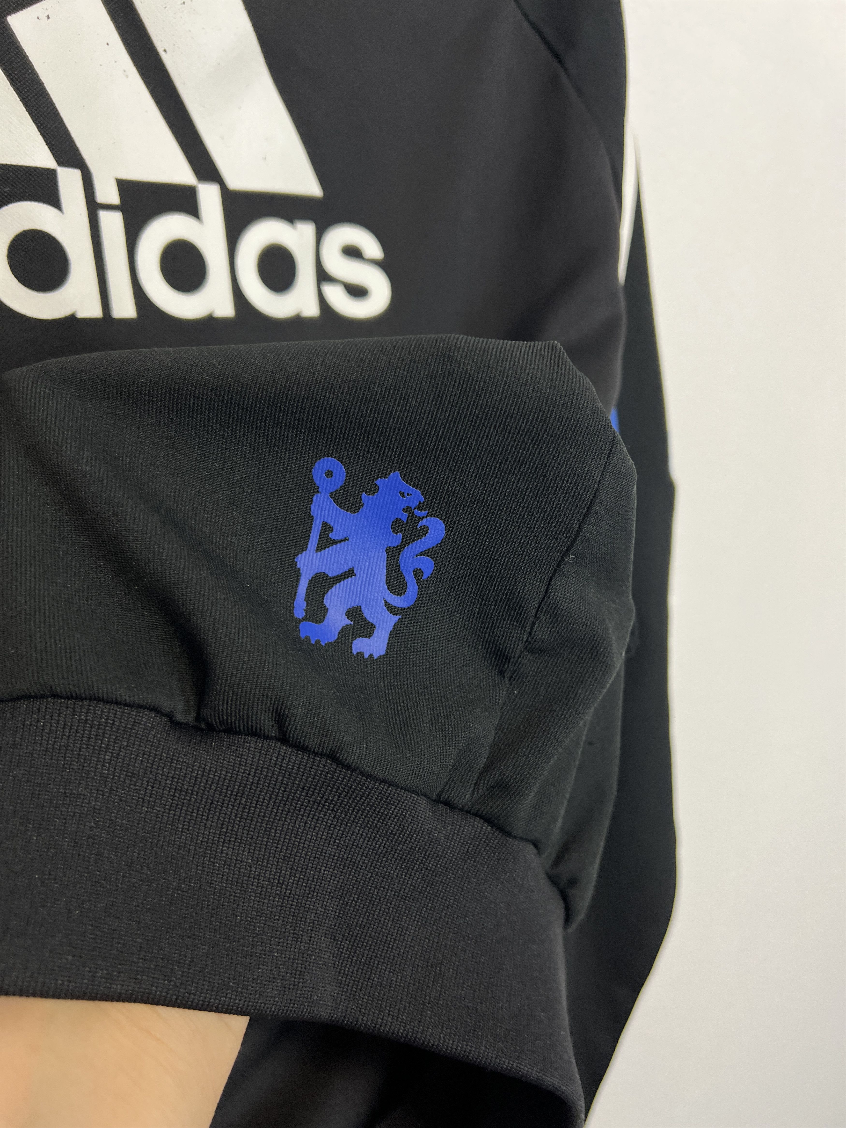 Adidas Chelsea Football Jacket Train Sweatshirt Player Issue Size US L / EU 52-54 / 3 - 11 Thumbnail