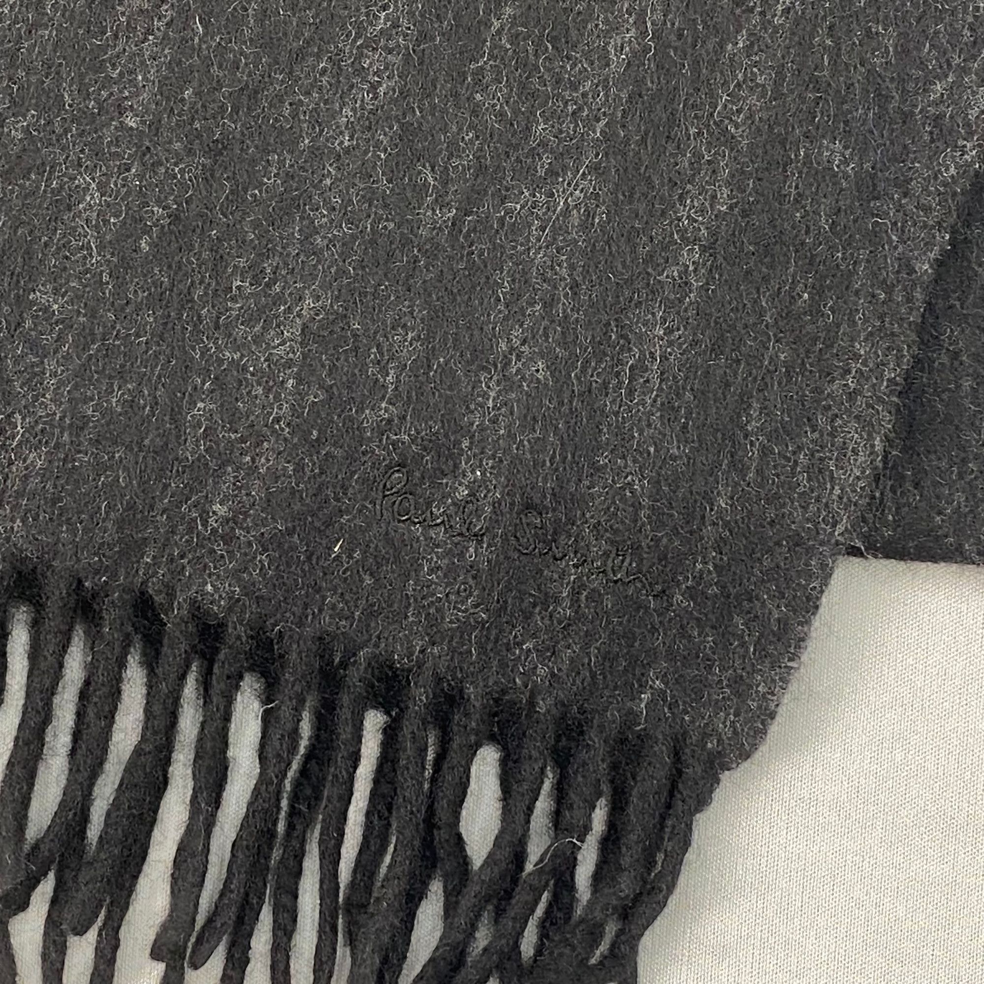 Paul Smith Vintage Paul Smith Scarf Muffler Wool Fringe Winter Scarves Size ONE SIZE - 4 Thumbnail