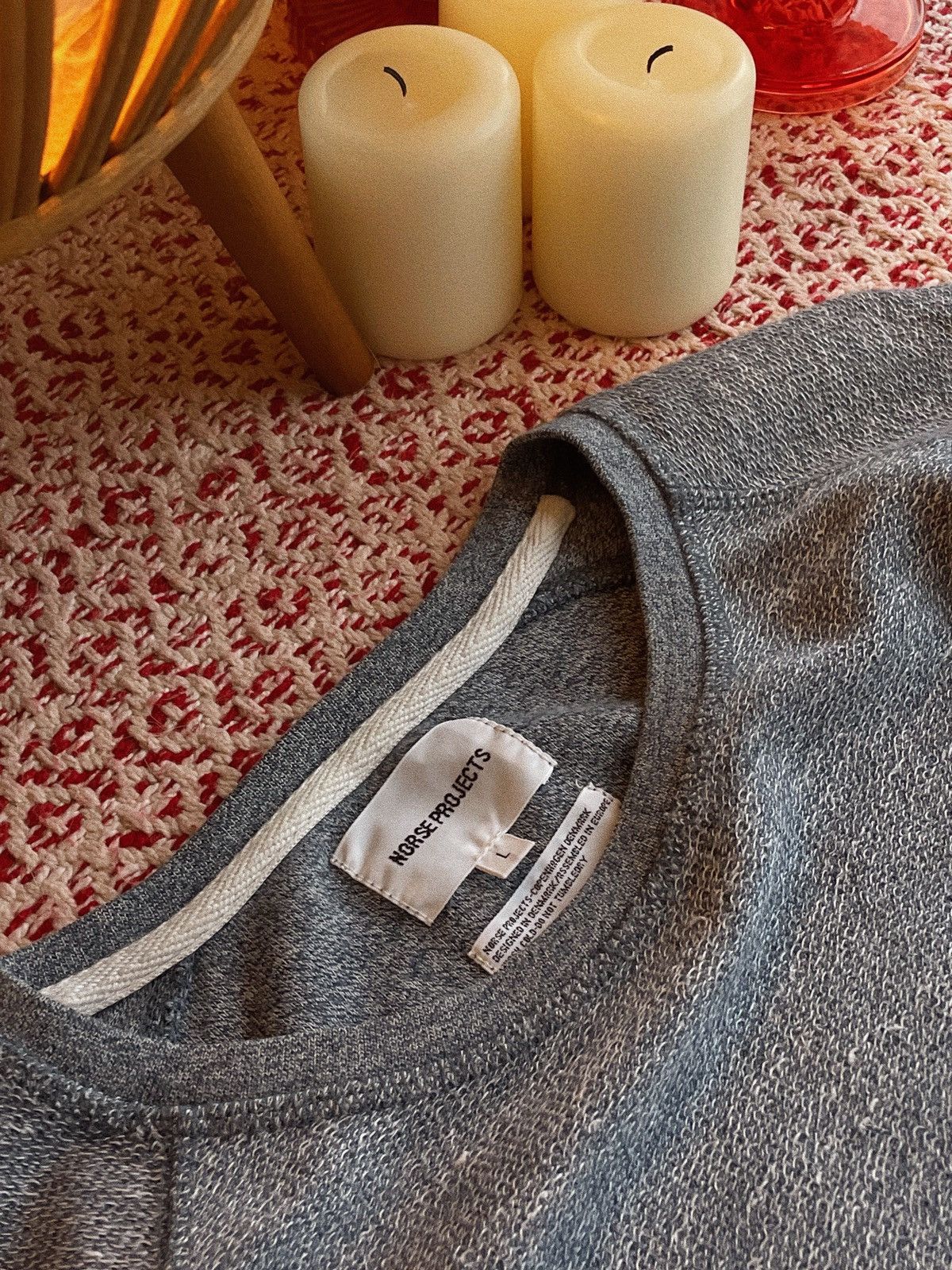 Norse Projects Norse Projects Ketel Mouline Sweatshirt Size US L / EU 52-54 / 3 - 6 Thumbnail