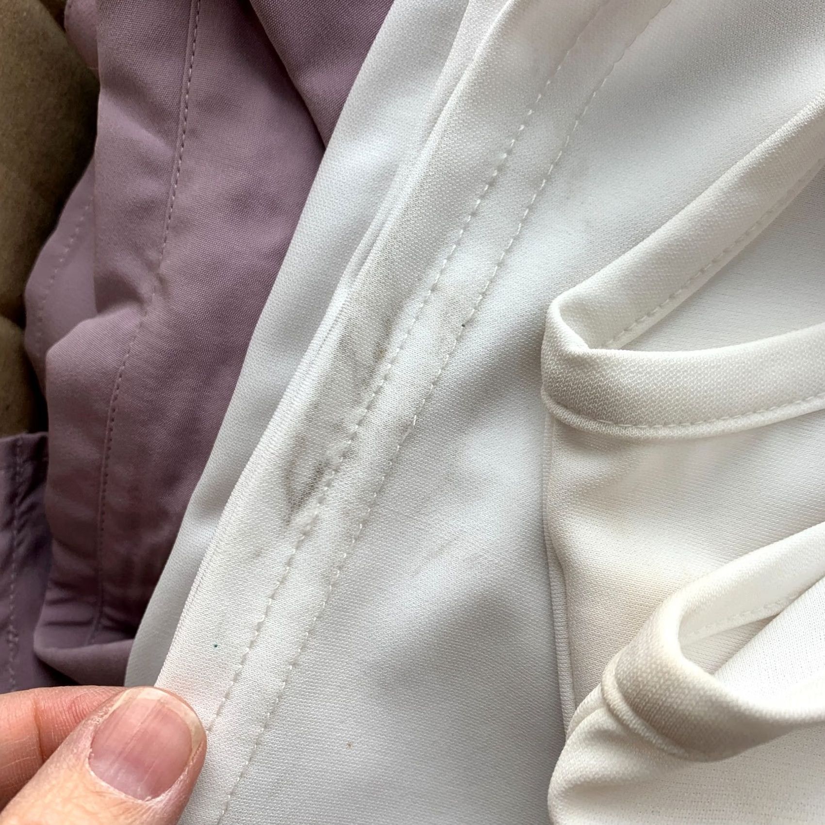 Equipment VINTAGE Basic Equipment White Blouse Shirt XL Women’s Long Sleeve Round Neck Pullover Casual Sheer with Shoulder Pads Size XL / US 12-14 / IT 48-50 - 8 Thumbnail