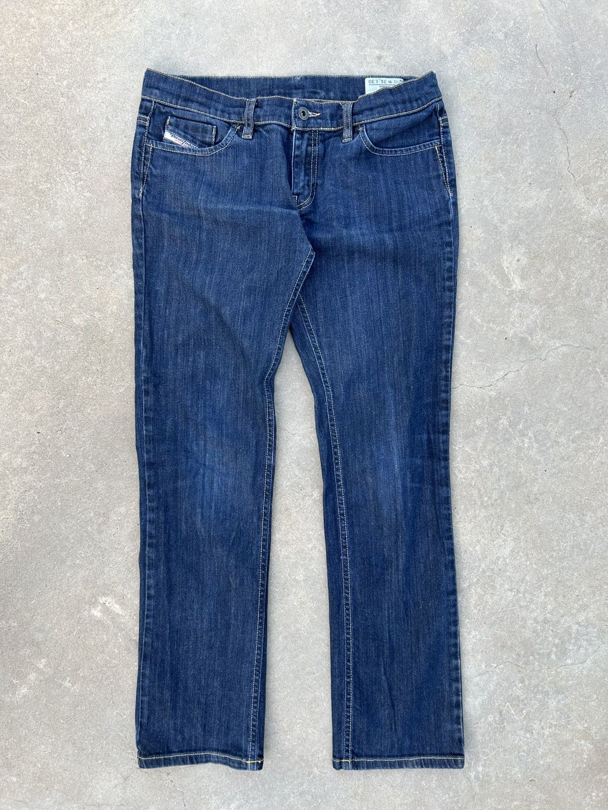 Diesel Diesel Liv Flared Denim Pants Size 31" - 4 Thumbnail