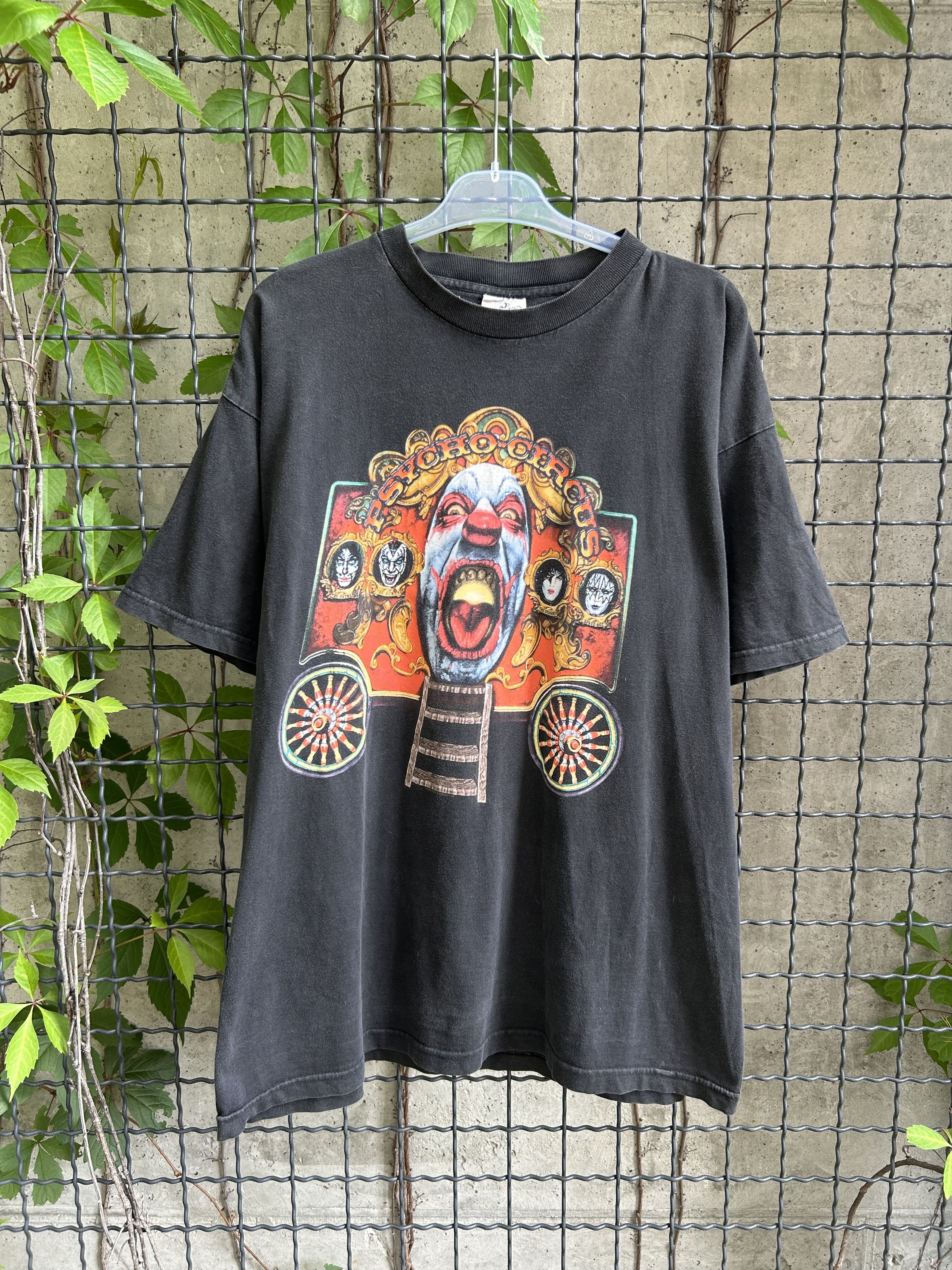 Band Tees Vintage 1998 Kiss Psycho Circus Rock Band T-shirt Size US XL / EU 56 / 4 - 1 Thumbnail