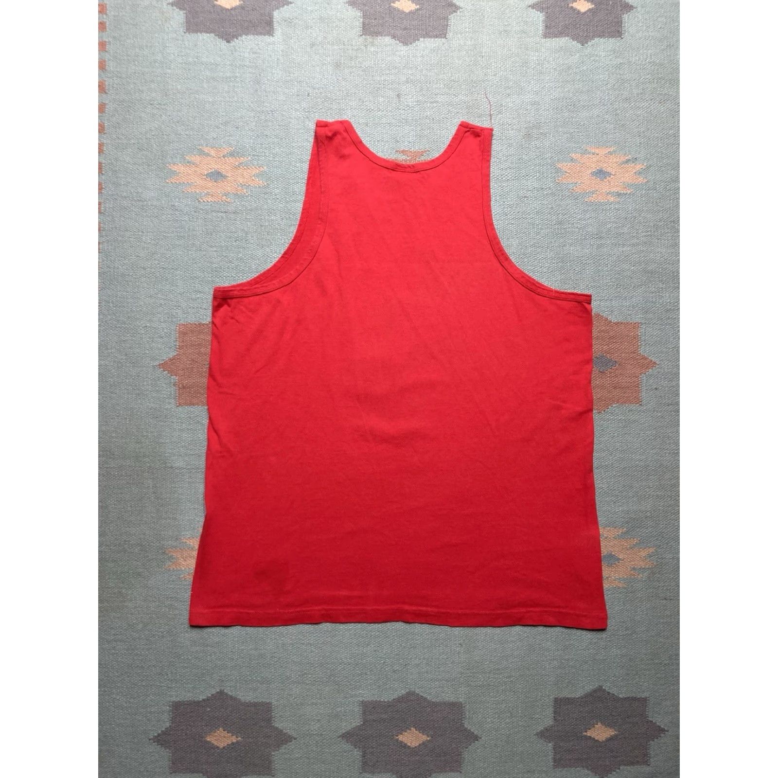 Vintage VINTAGE 90s Tank Dekuyper Hot Damn Get Fired Up XL Shirt Men Red T-Shirt Size US XL / EU 56 / 4 - 6 Thumbnail