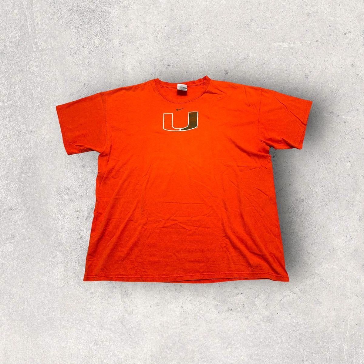 NCAA × Nike × Vintage Vintage Miami Hurricanes tee Size US XXL / EU 58 / 5 - 1 Thumbnail