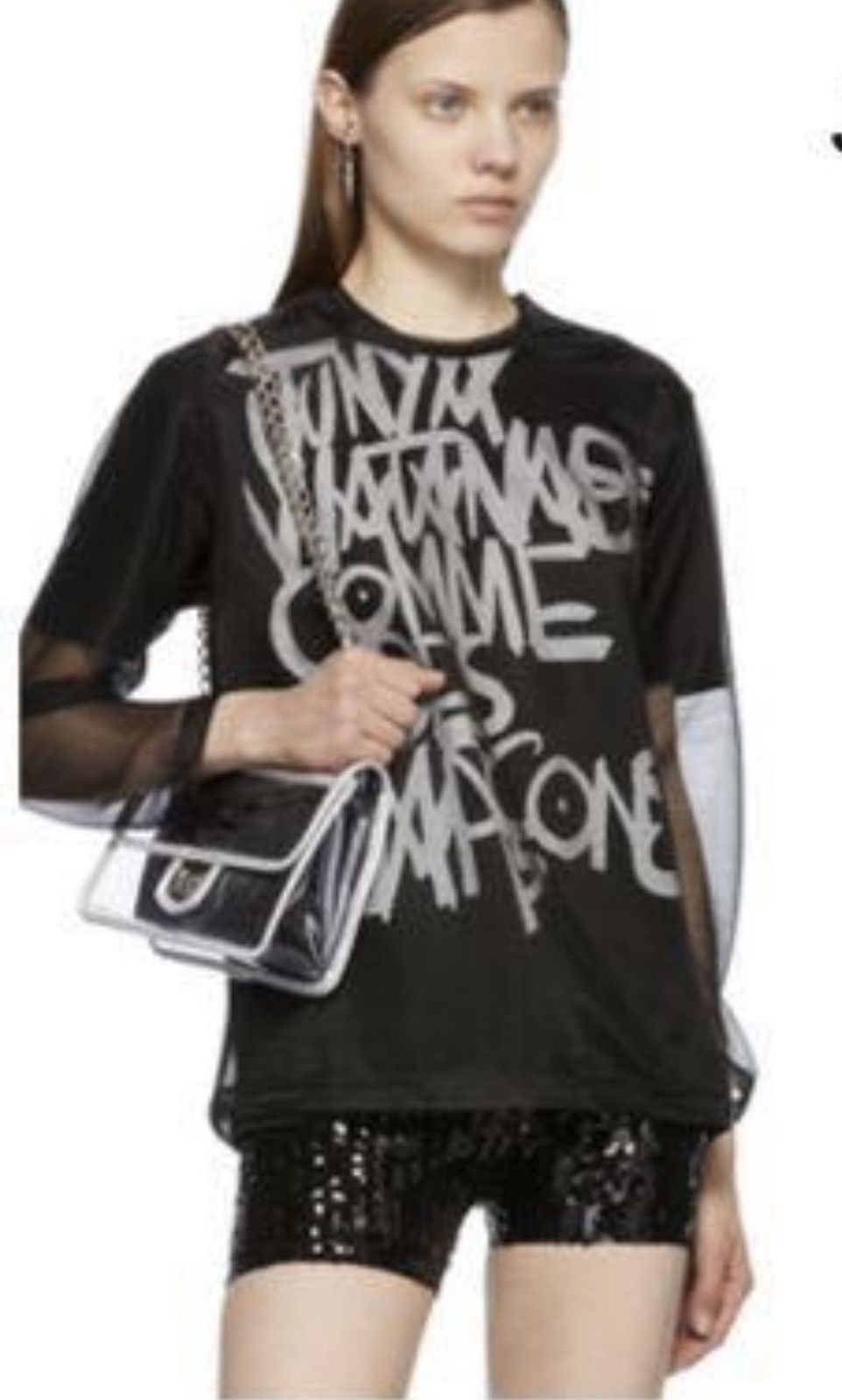 Comme des Garcons × Junya Watanabe 🔥 Junya Watanabe Comme des garçons plastic bag Y2K Size ONE SIZE - 3 Thumbnail
