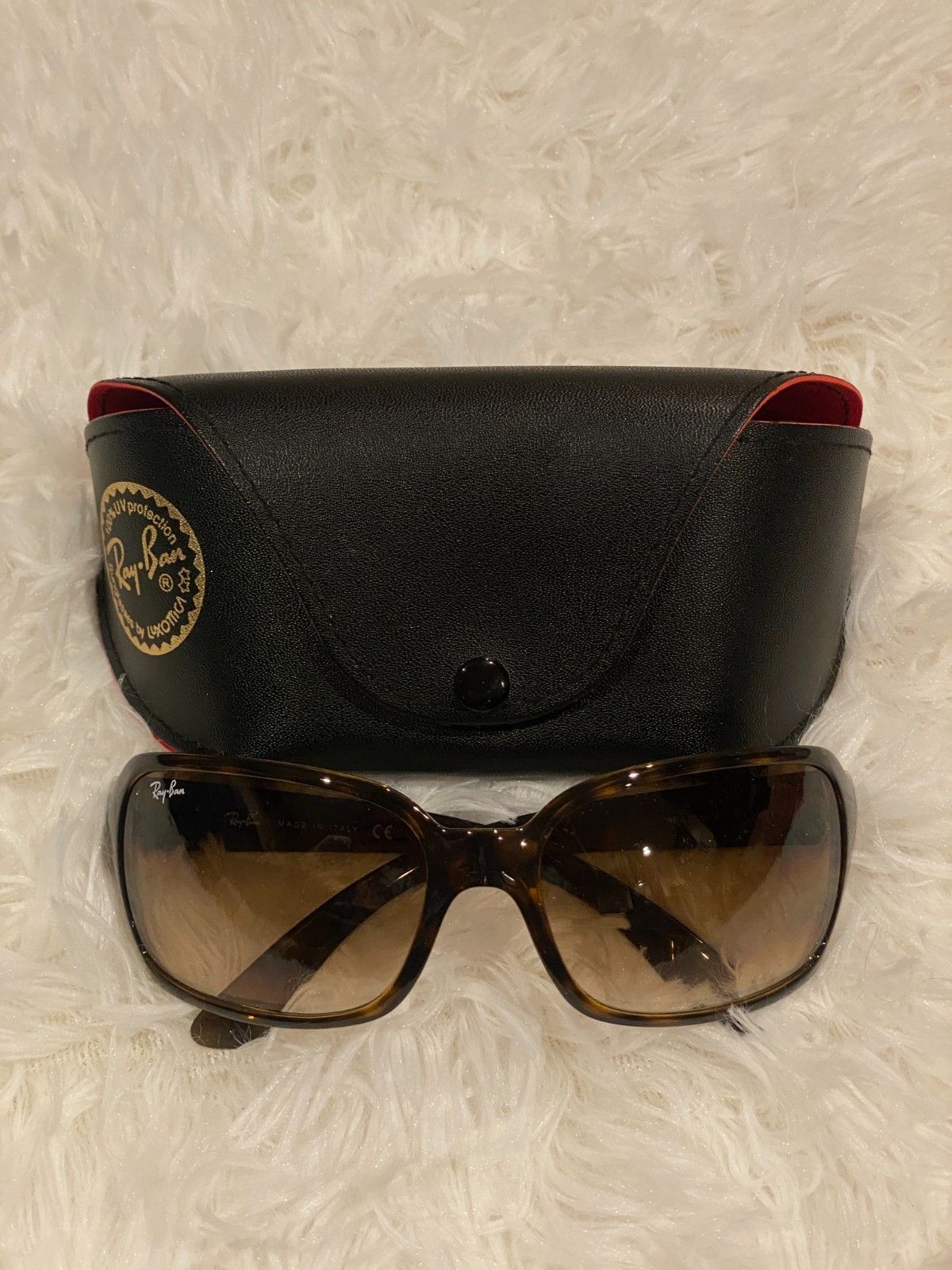 RayBan Ray Ban RB 4068 710/51 2N Brown Tortoise Gradient Sunglasse Size ONE SIZE - 3 Thumbnail