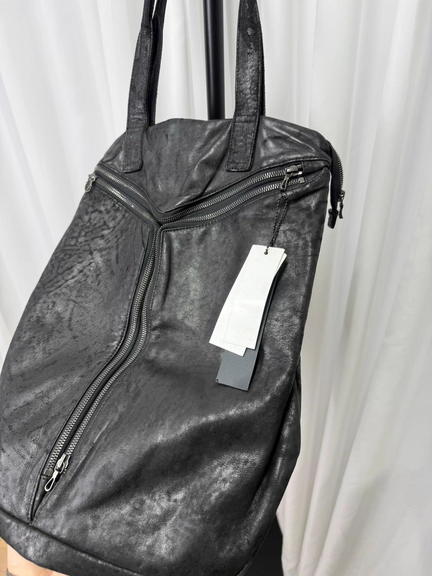 Julius JULIUS 7 Distressed Lambskin GeometricQuality Size ONE SIZE - 5 Thumbnail