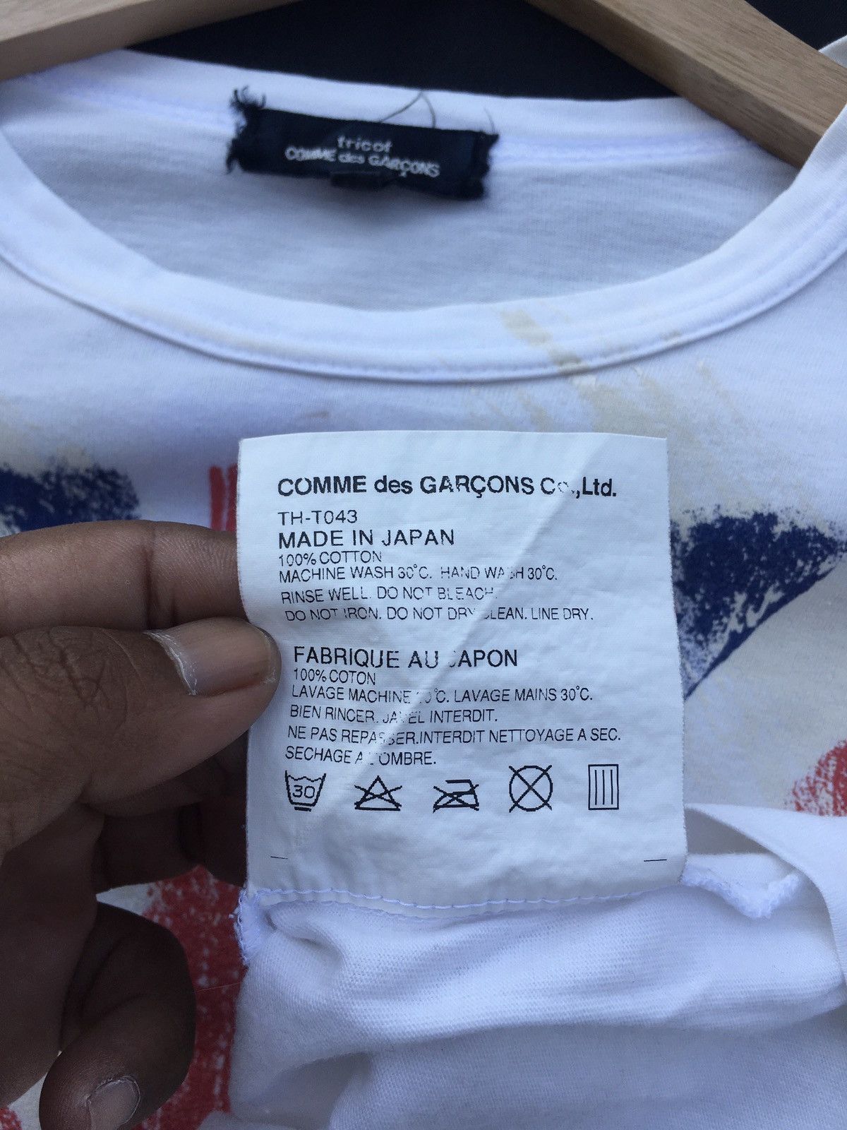 Comme des Garcons Rare tricot Comme Des Garcons US Flag Shirt Size M / US 6-8 / IT 42-44 - 12 Thumbnail