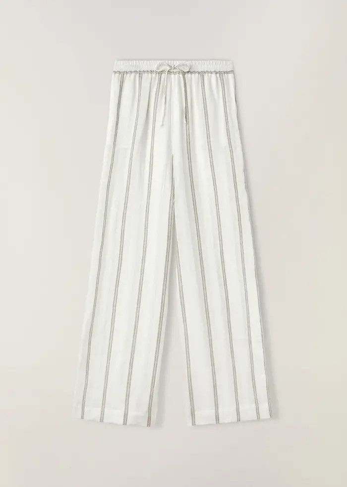 Loro Piana o1srvl11e0424 Trouser in White Size 36" / US 14 / IT 50 - 1 Thumbnail