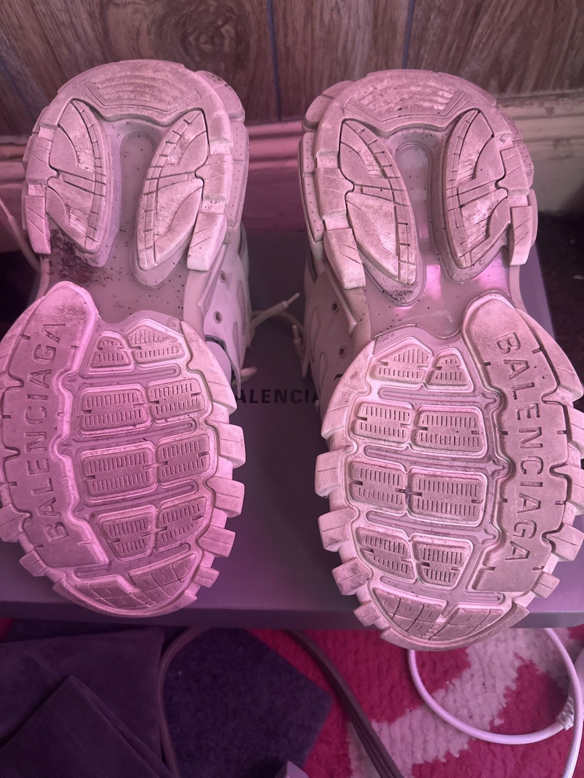 Balenciaga Balenciaga Track Sneaker “Beige Speckled” Size US 8.5 / EU 41-42 - 11 Thumbnail