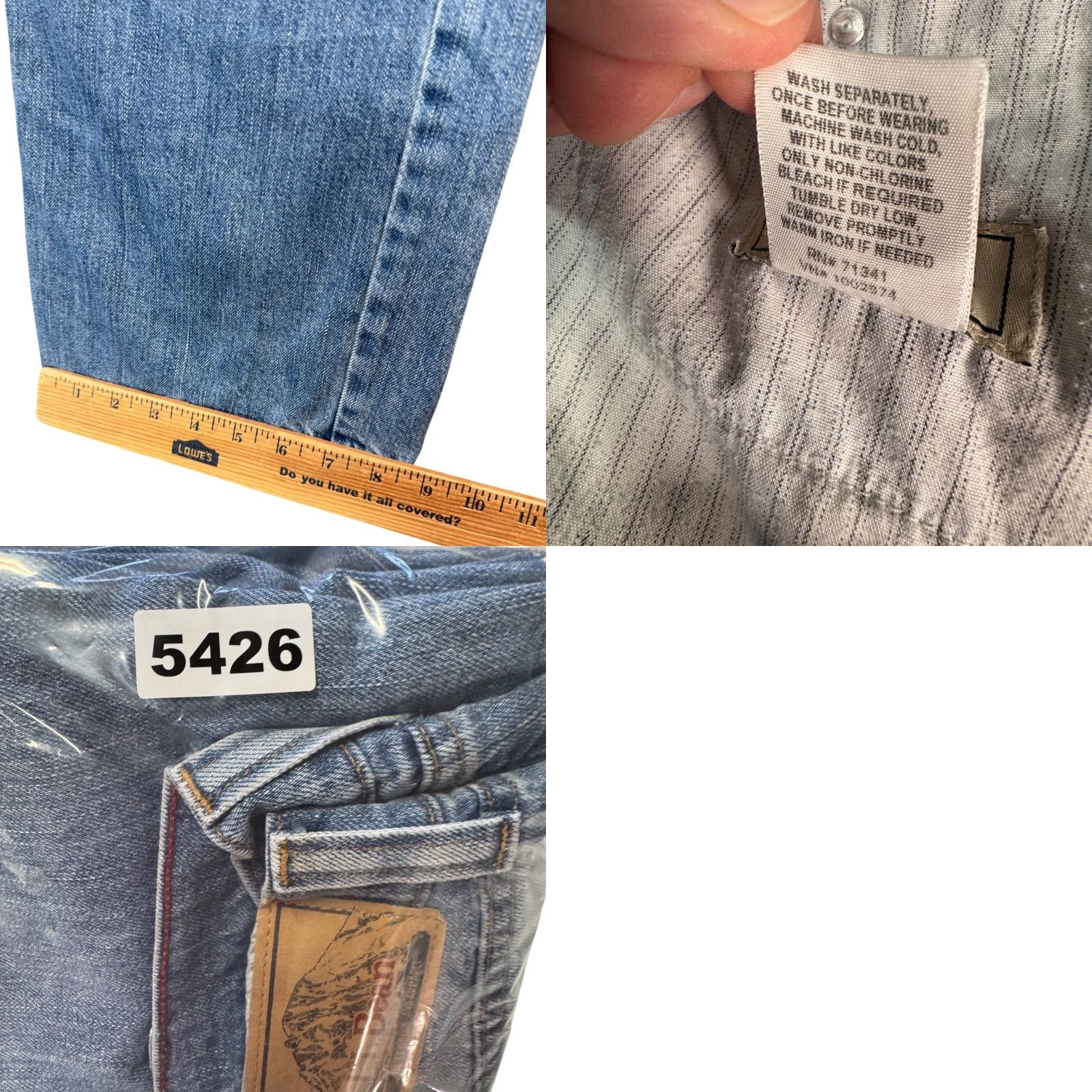 Denime VINTAGE? No. Size US 35 - 8 Thumbnail