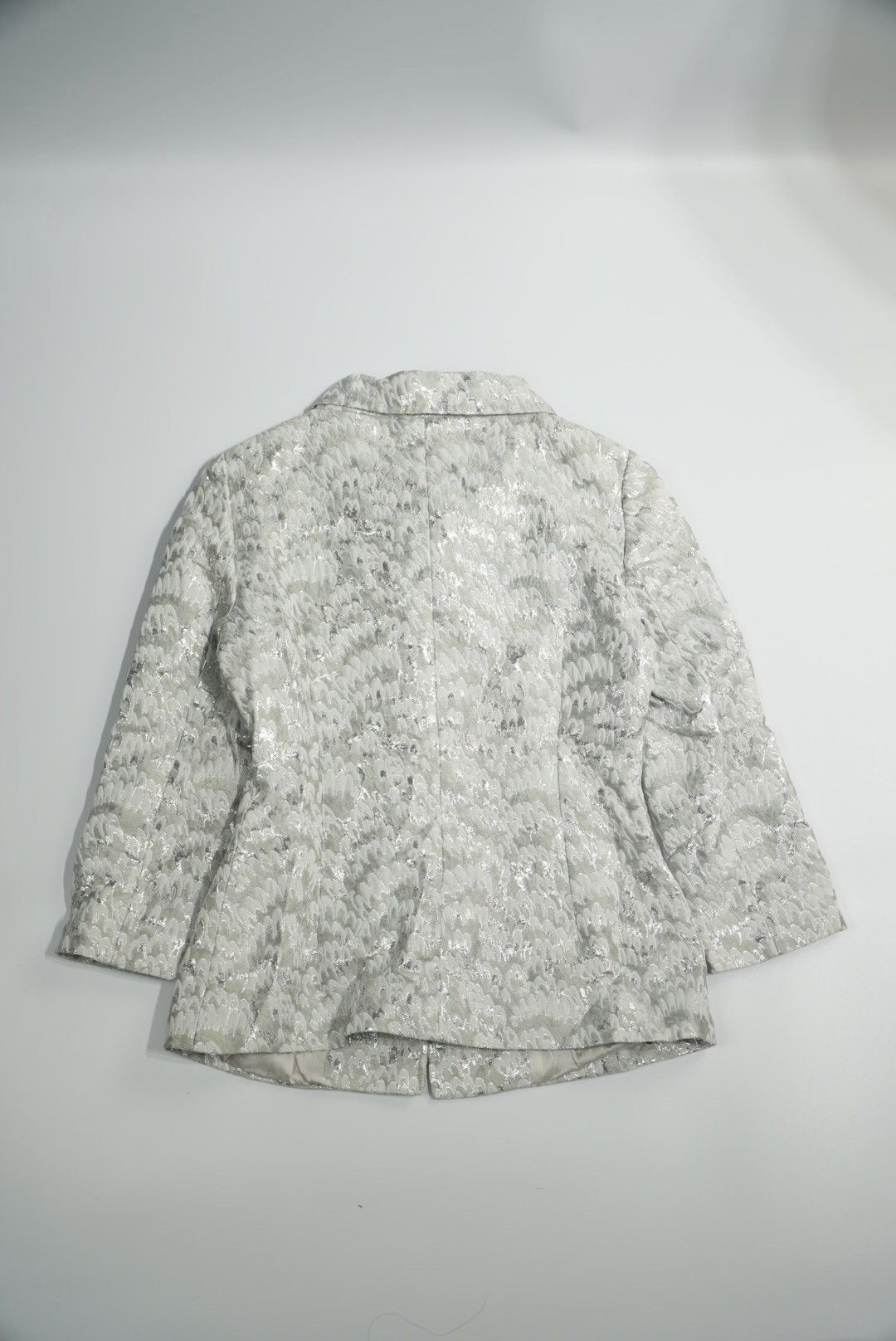 Dolce & Gabbana Dolce & Gabbana Silver Rabbit Skin Jacket Size S / US 4 / IT 40 - 2 Thumbnail